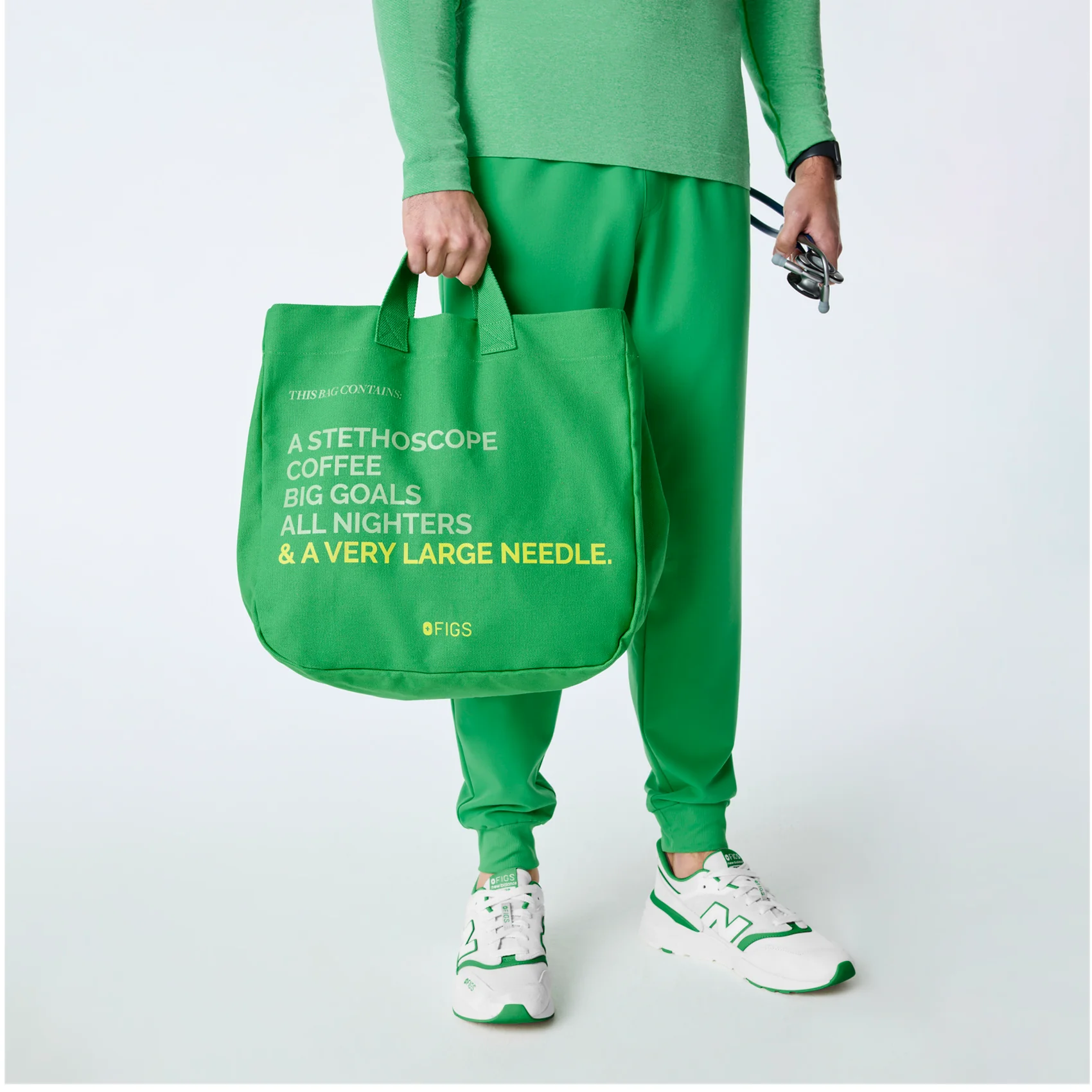 Emerald A Very Large Needle Tote - Image 4