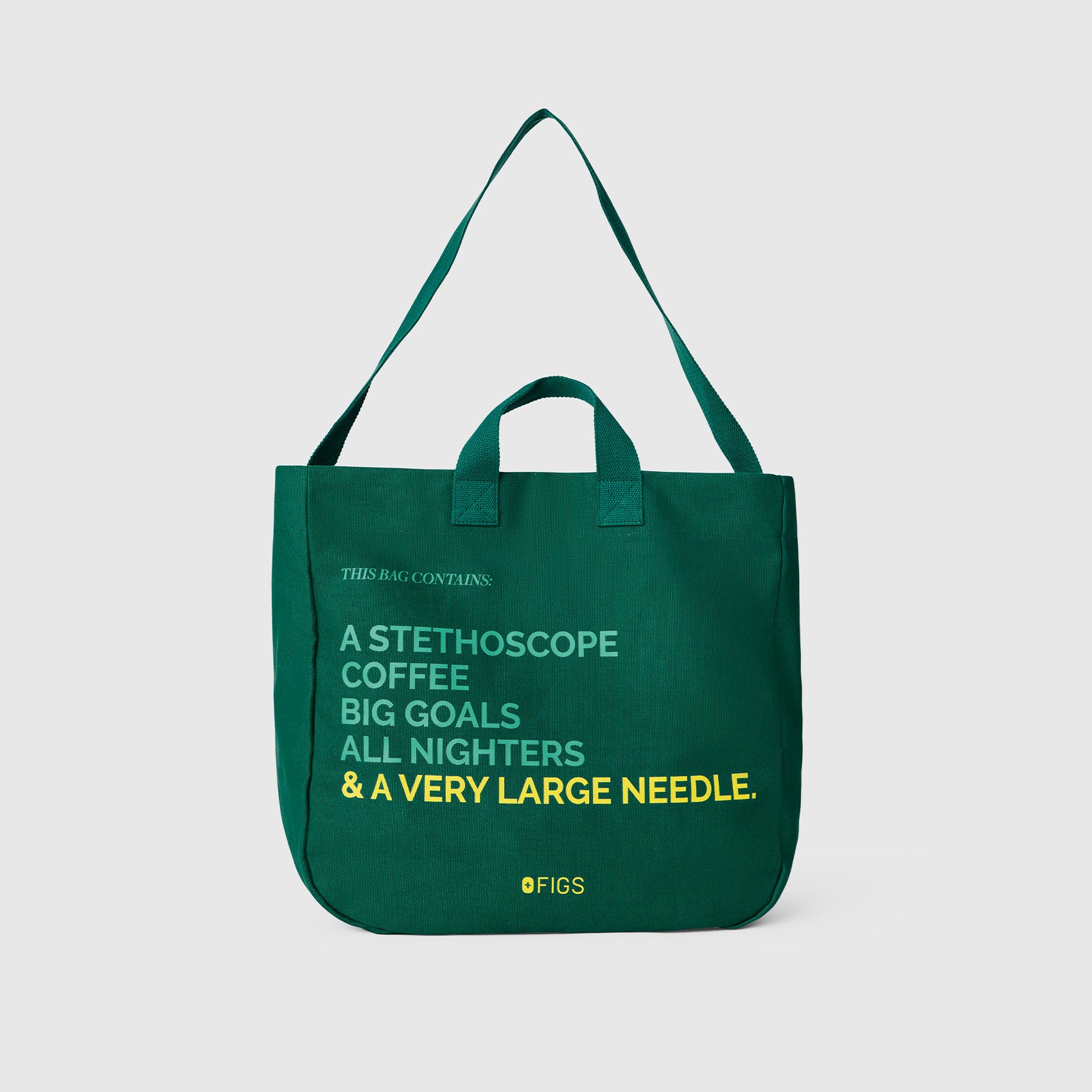 Hunter Green A Very Large Needle Tote - Image 2