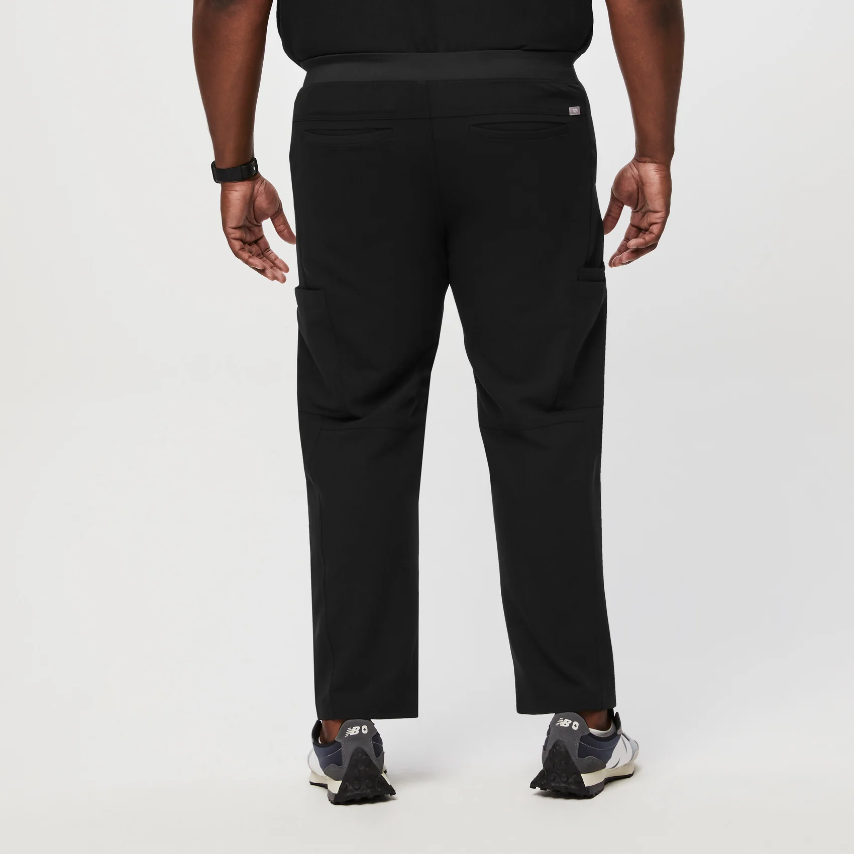 men's Black Axim™- Cargo Scrub Pants (3XL - 6XL) - Image 4