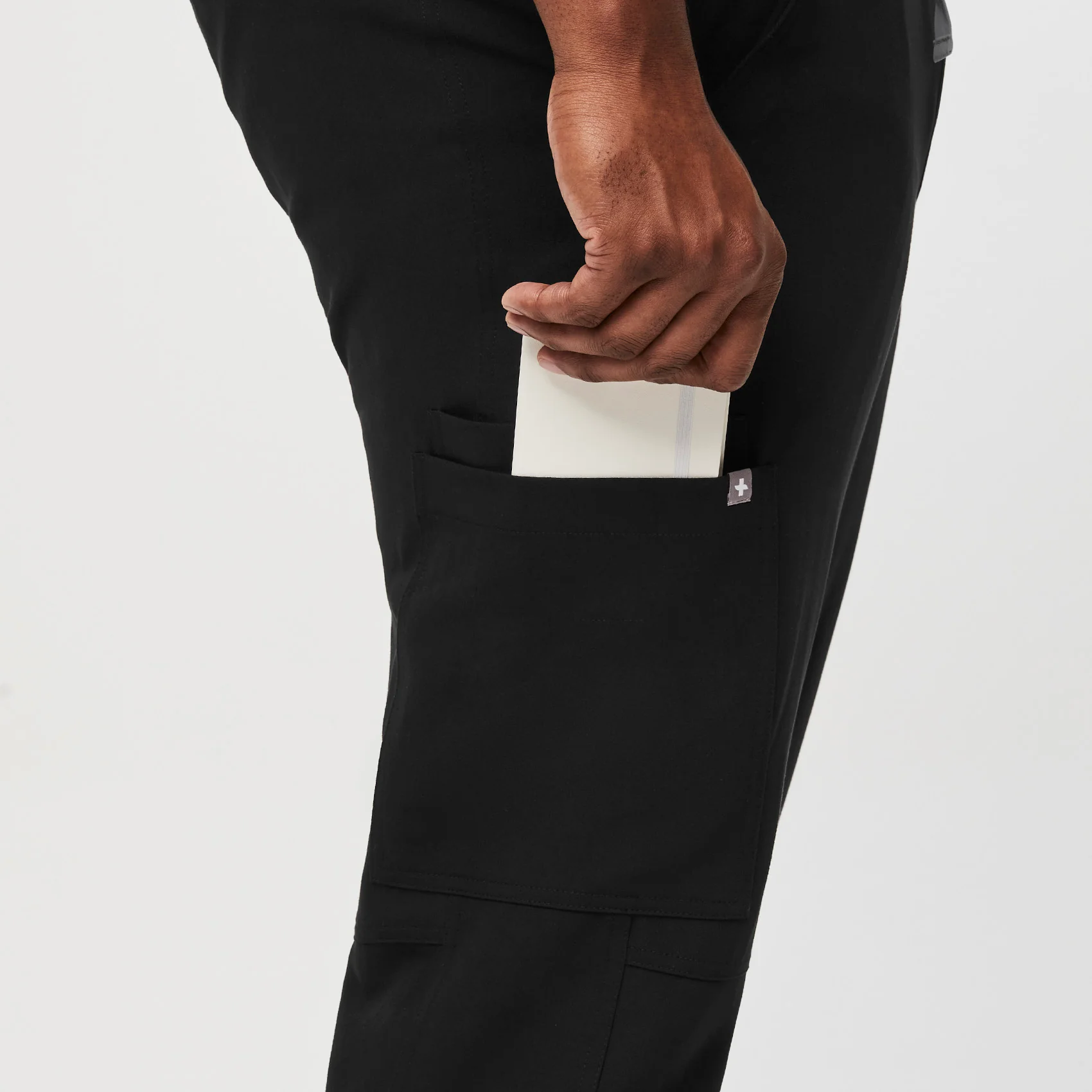 men's Black Axim™- Cargo Scrub Pants (3XL - 6XL) - Image 6