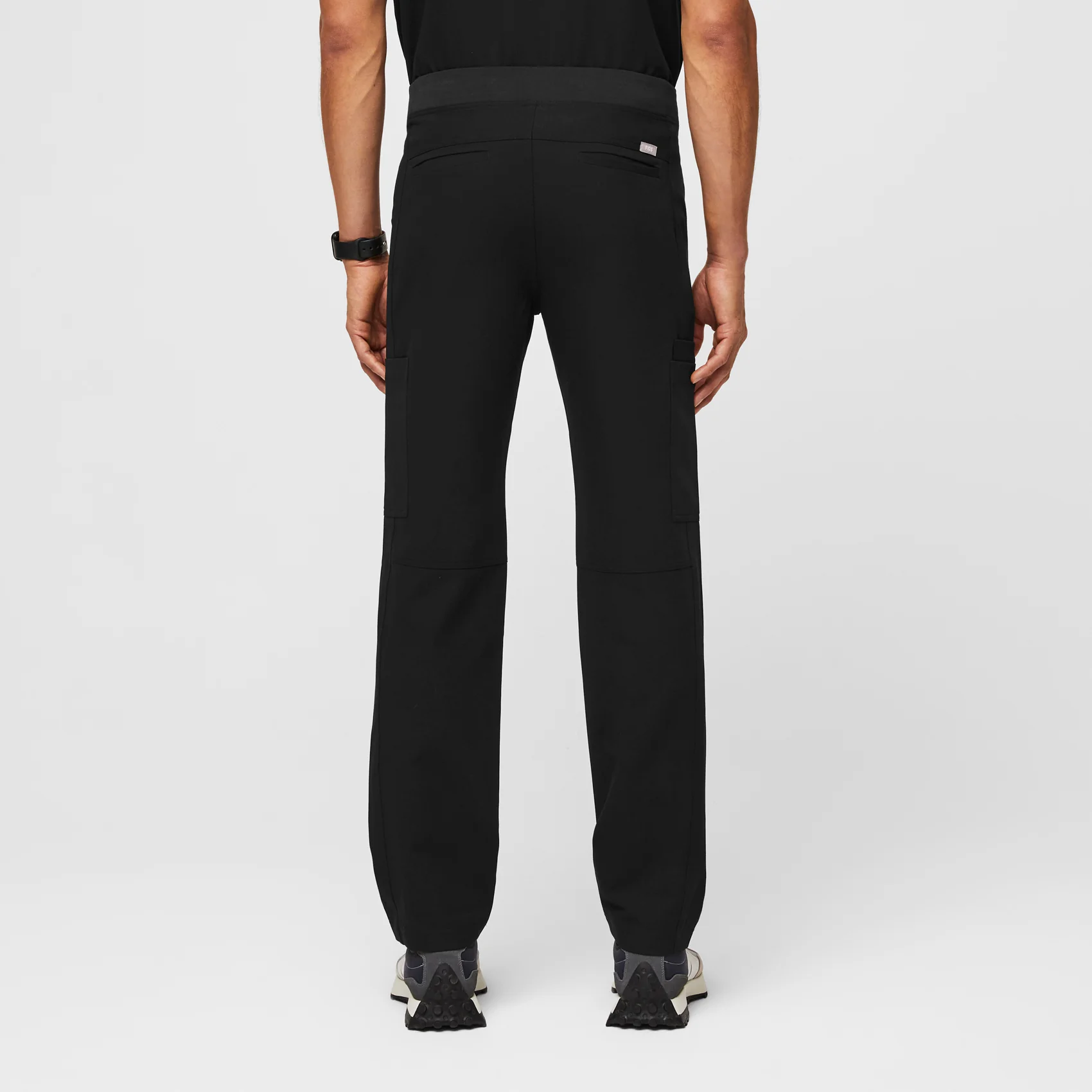 Men's Black Axim™ - Short Cargo Scrub Pants - Image 4