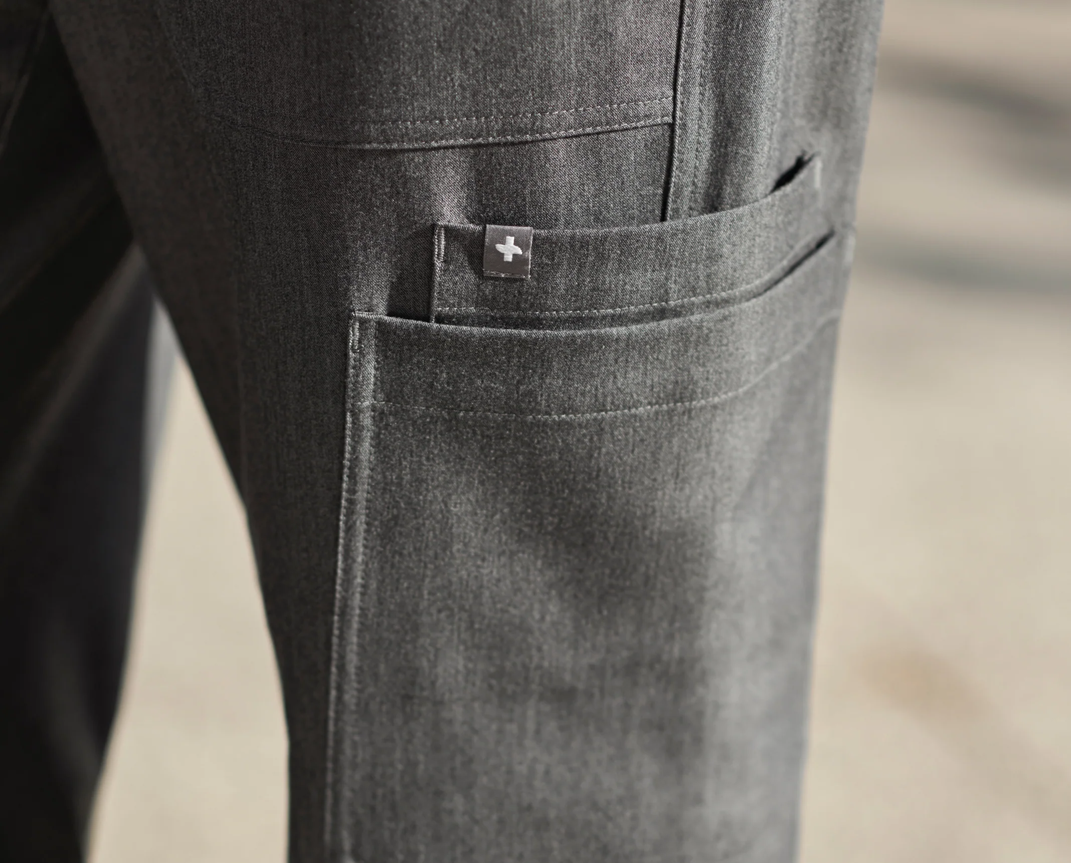 Men's Black Axim™ - Short Cargo Scrub Pants - Image 7