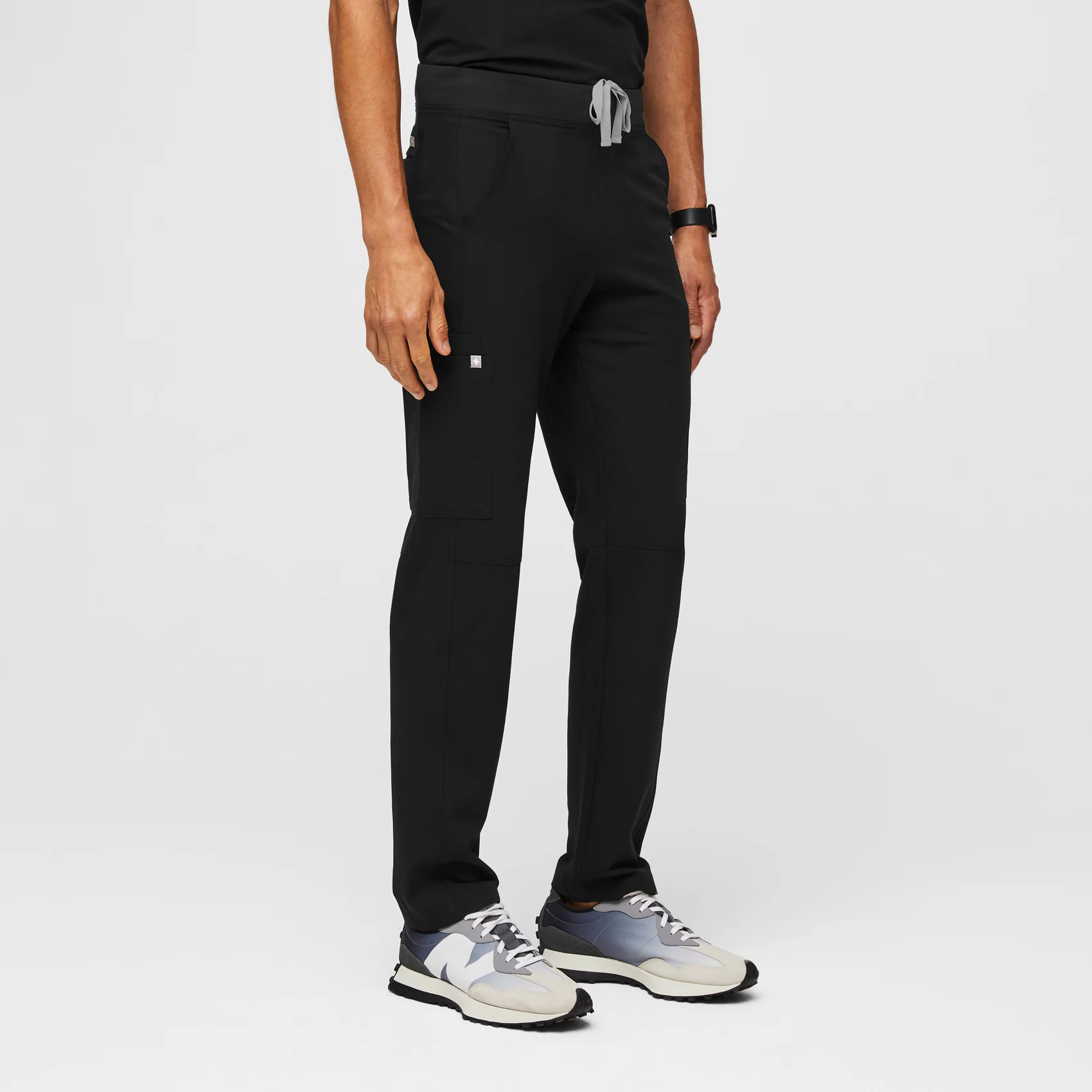 Men's Black Axim™ - Tall Cargo Scrub Pants - Image 3