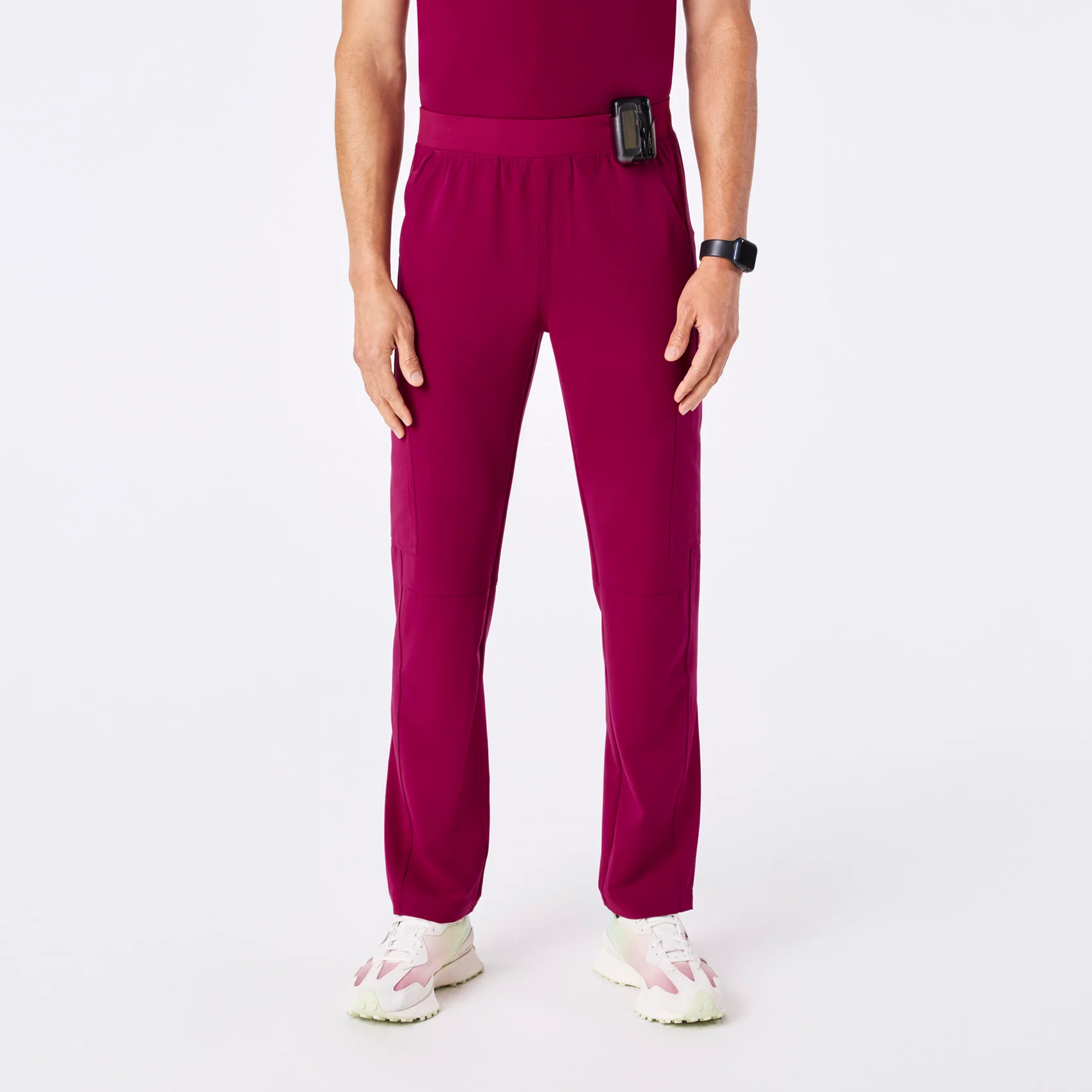 men's Dark Magenta  Axim - Tall Cargo Scrub Pant™