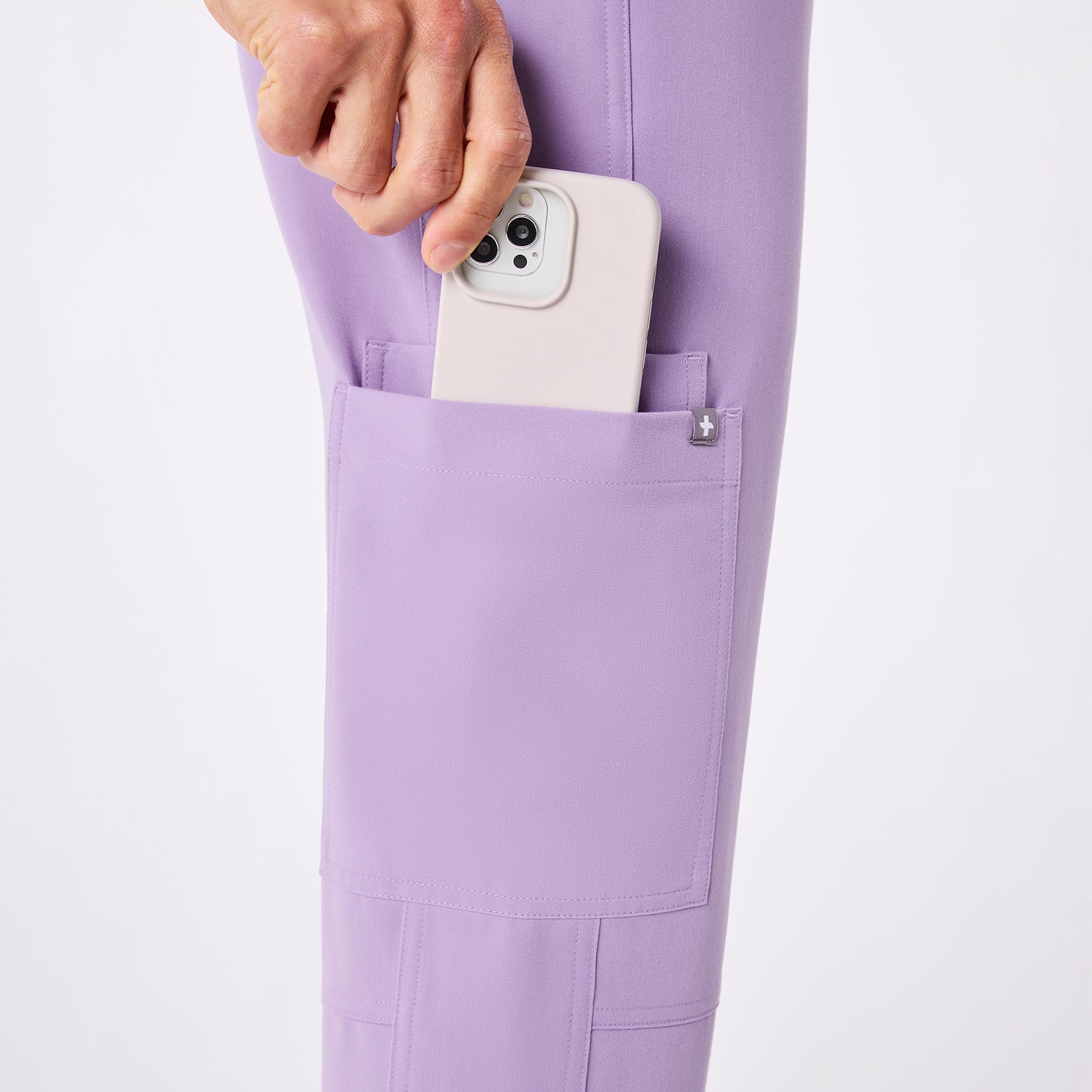 men's Lavender Dew Axim - Tall Cargo Scrub Pant™ - Image 7