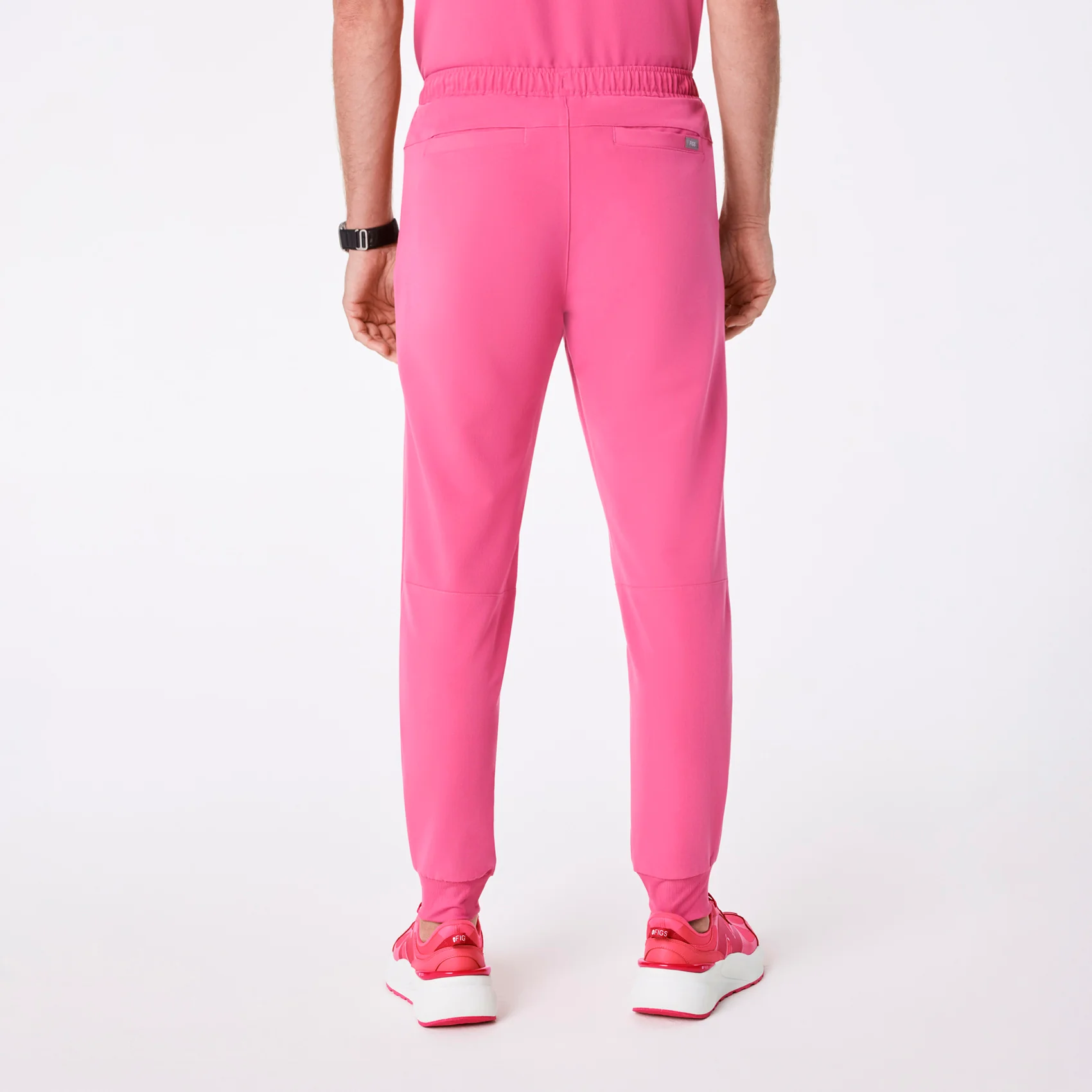 men's F'ing Pink Tansen - Short Jogger Scrub Pant™ - Image 5