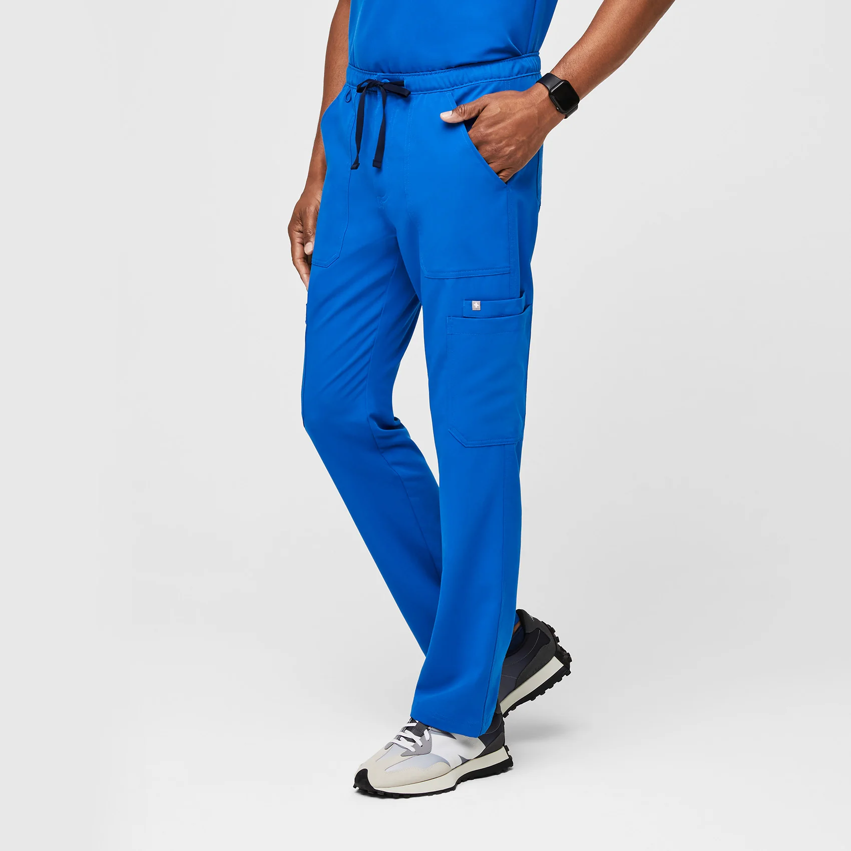Men's Royal Blue Cairo™ - Cargo Scrub Pants - Image 3