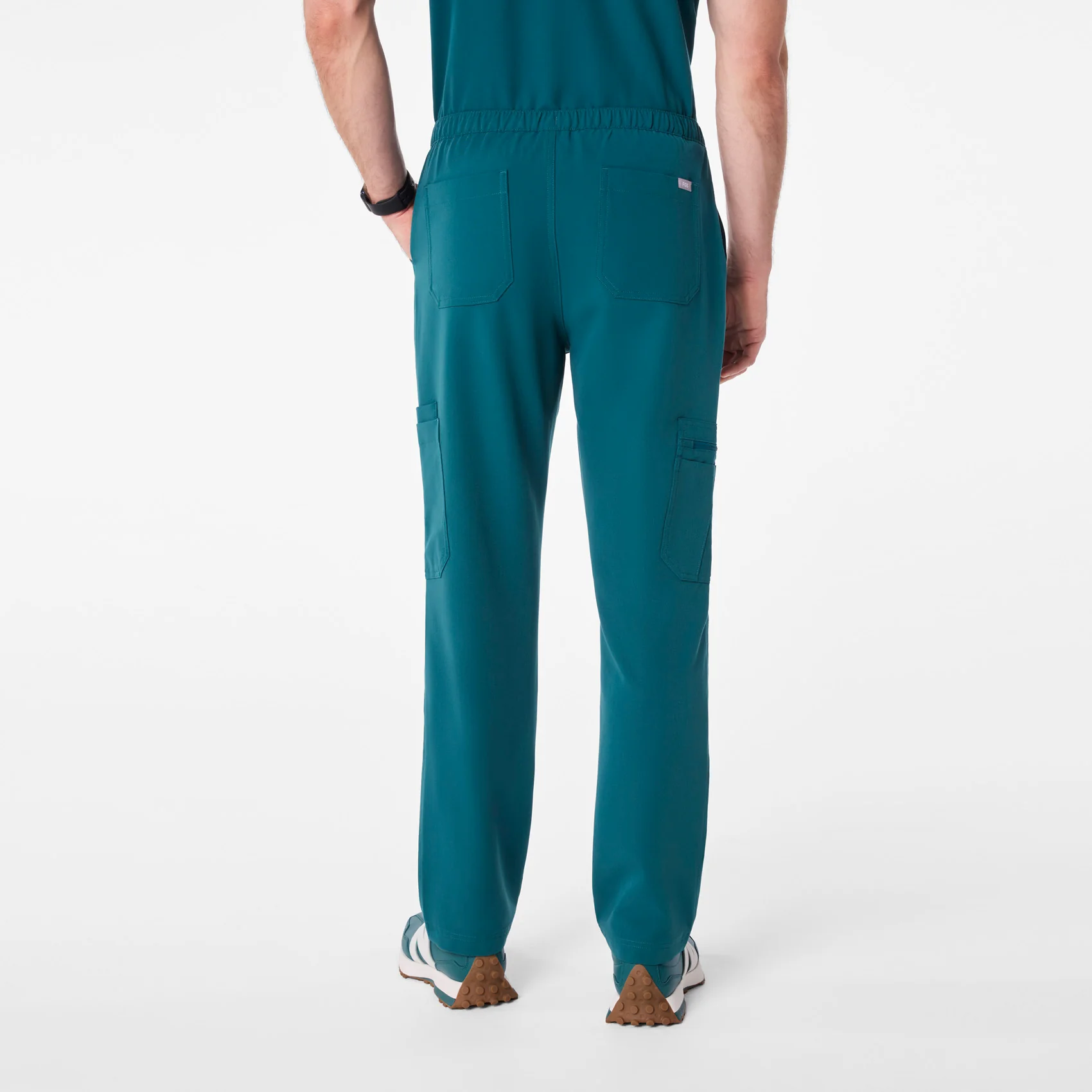 men's Caribbean Blue Cairo - Short Cargo Scrub Pant™ - Image 4