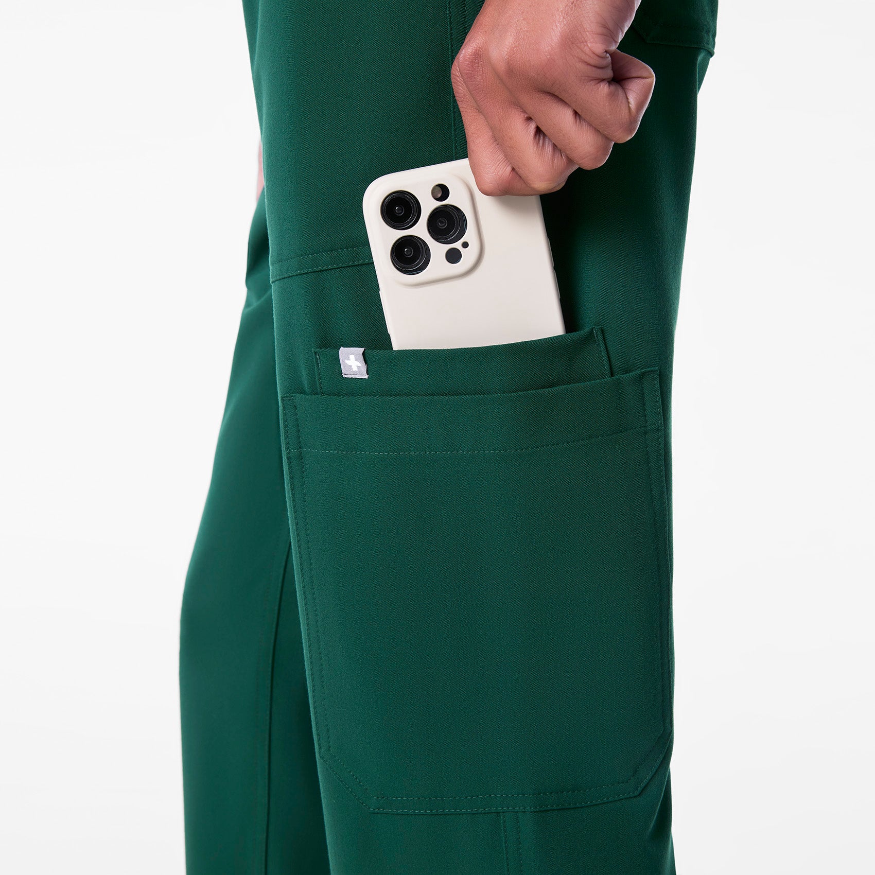 men's Forest Green Cairo - Short Cargo Scrub Pant™ - Image 8
