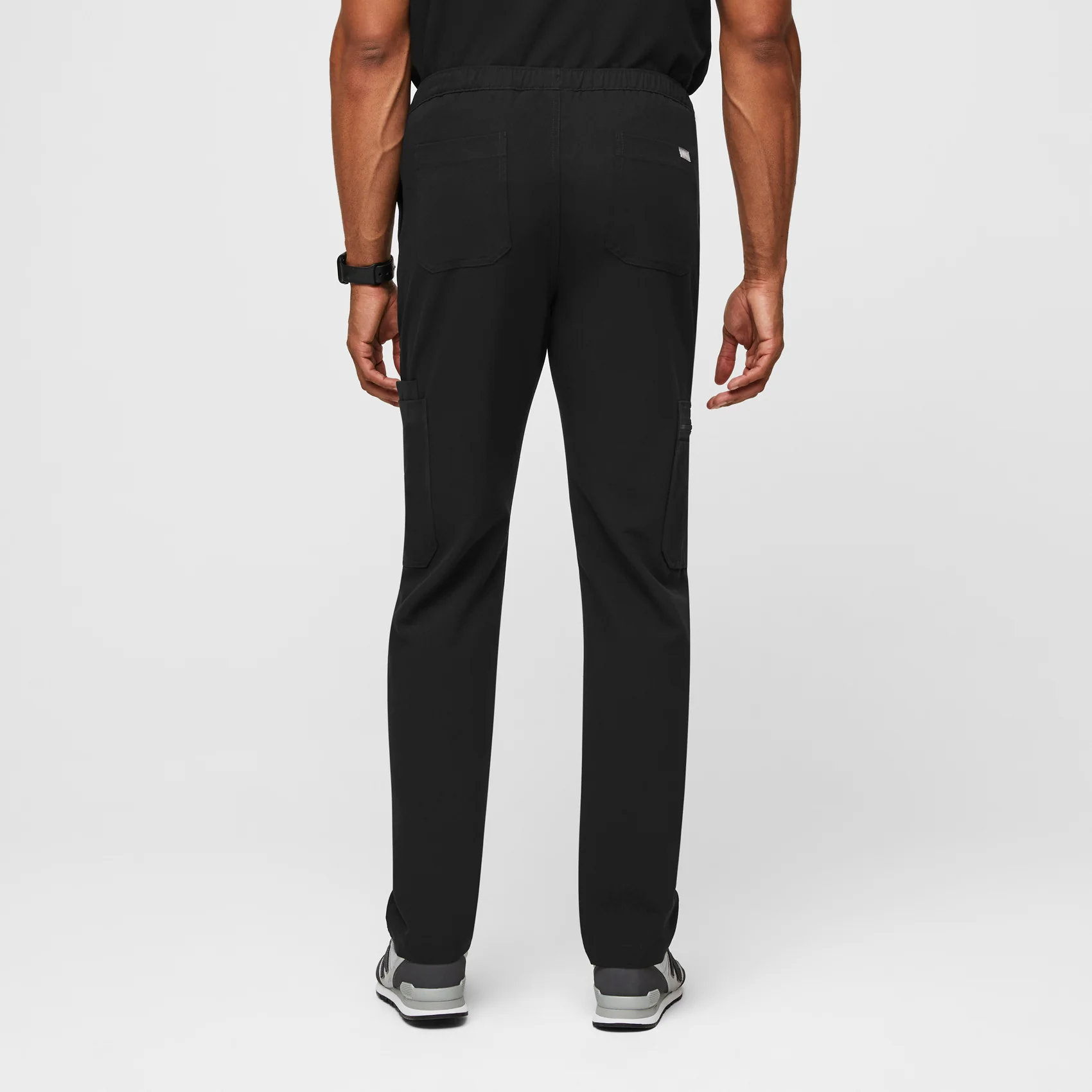 Men's Black Cairo™ - Tall Cargo Scrub Pants - Image 4