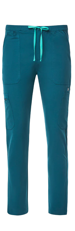 men's Caribbean Blue Cairo - Short Cargo Scrub Pant™ - Image 10