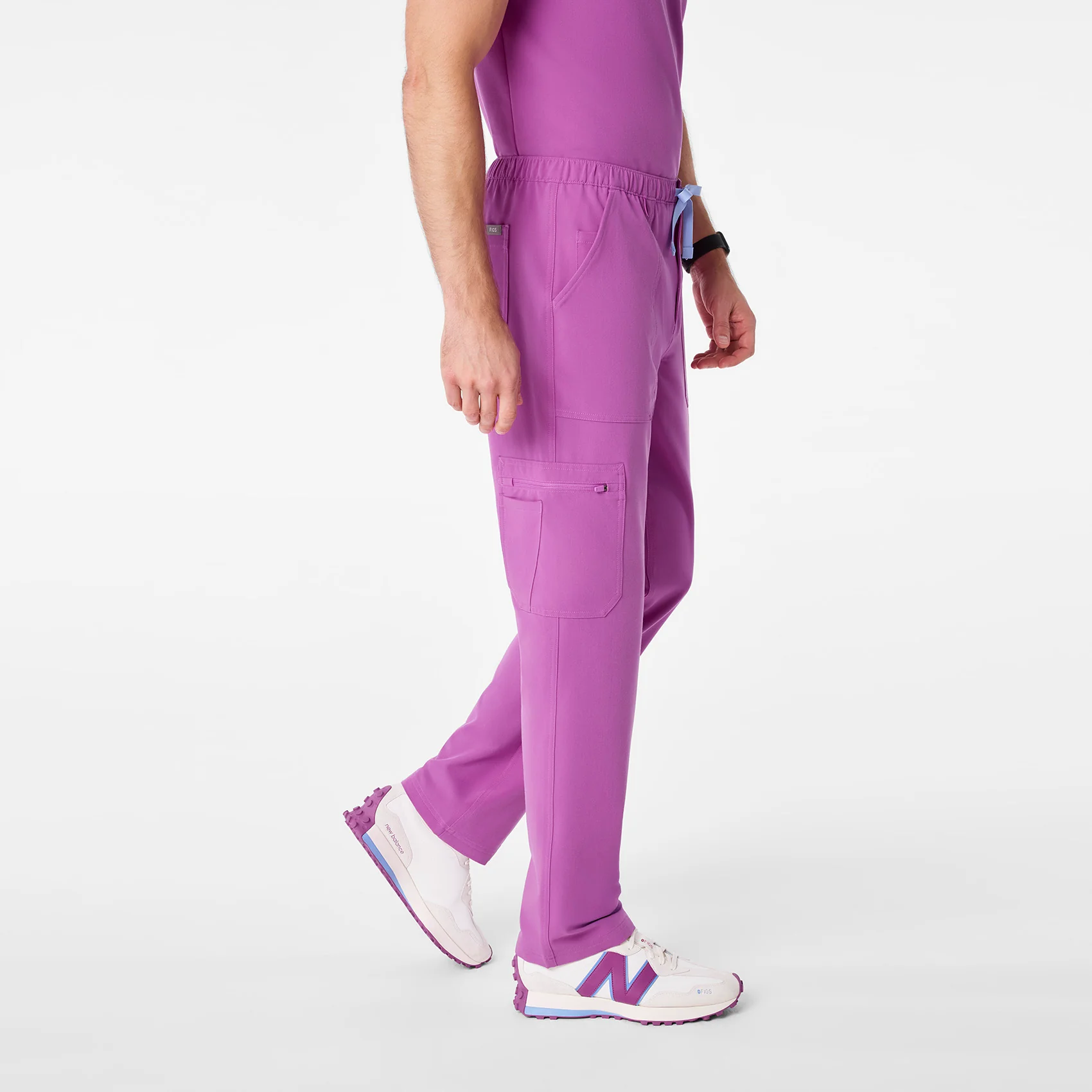 men's Ultraberry Cairo - Tall Cargo Scrub Pant™ - Image 3