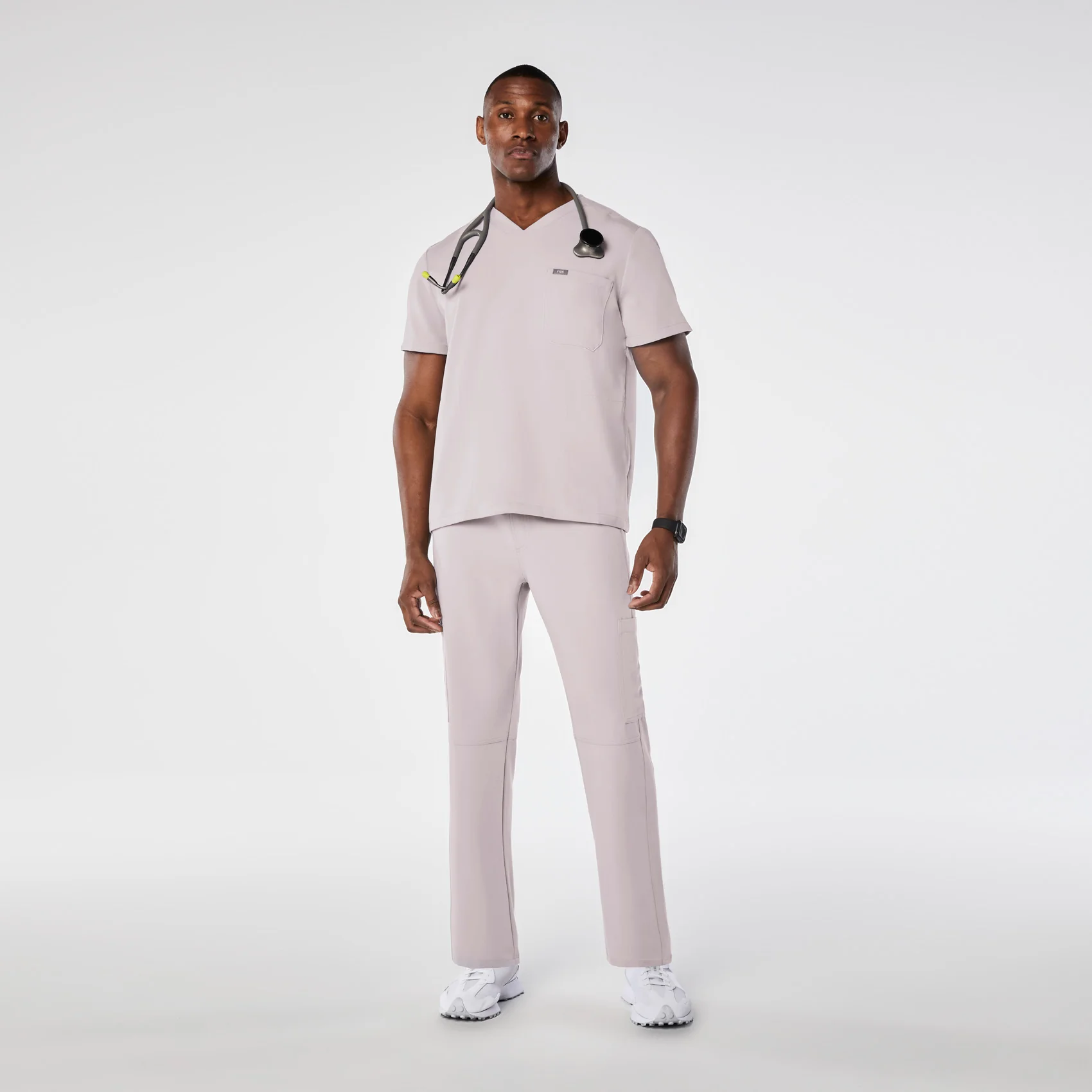 men's Slate Chisec - Three-Pocket Scrub Top™ - Image 2