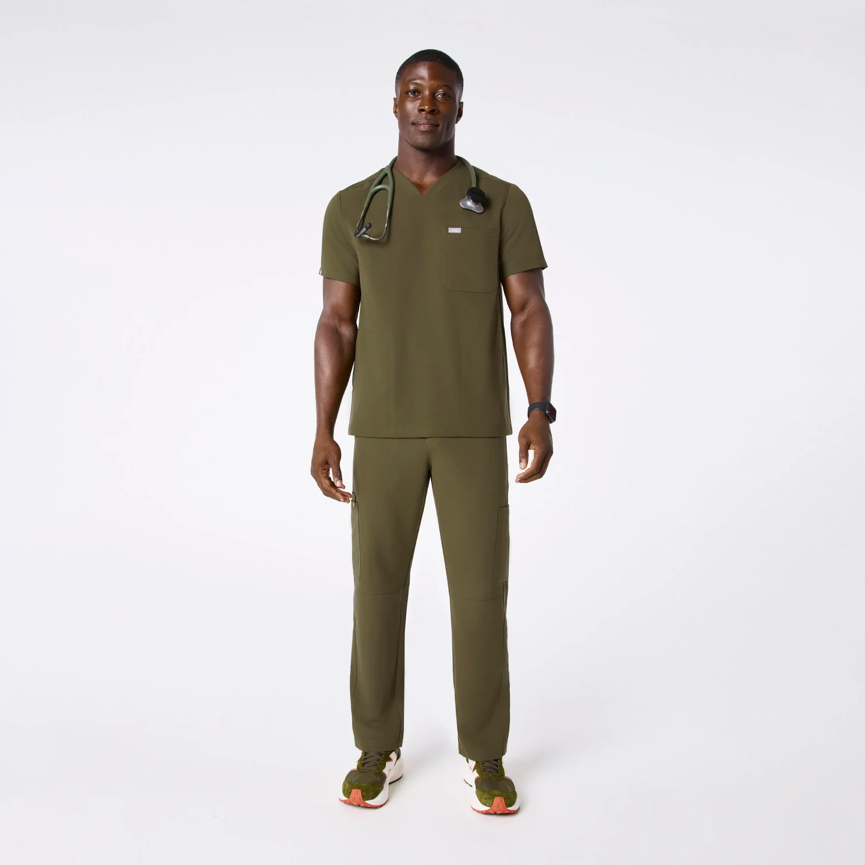 men's Spruce Chisec - Three-Pocket Scrub Top™ - Image 2