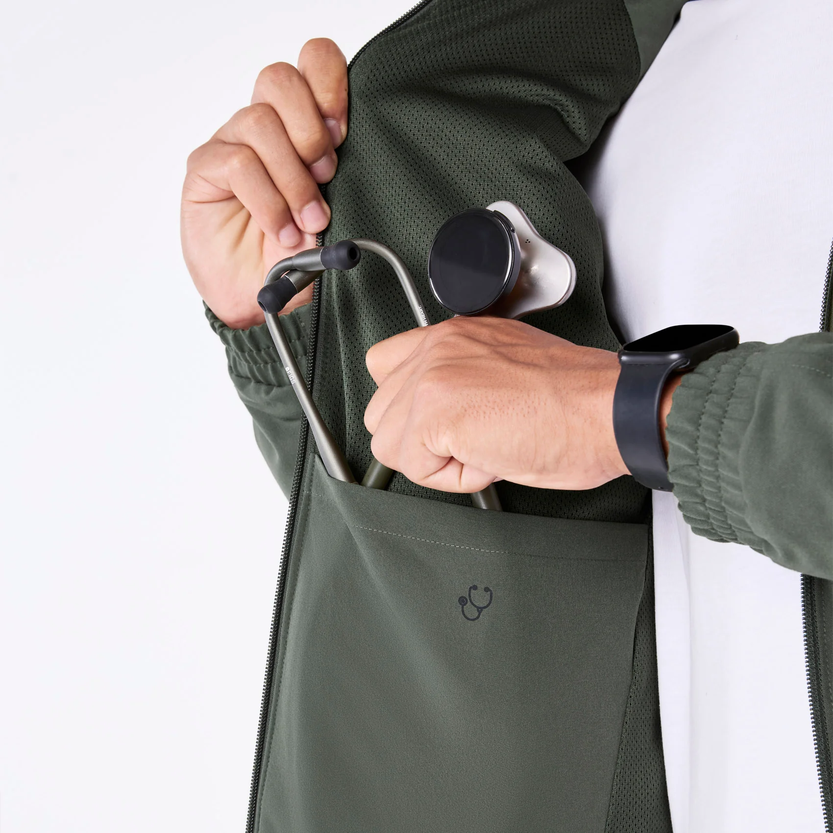 men's Moss Cobaki - Scrub Jacket - Image 9