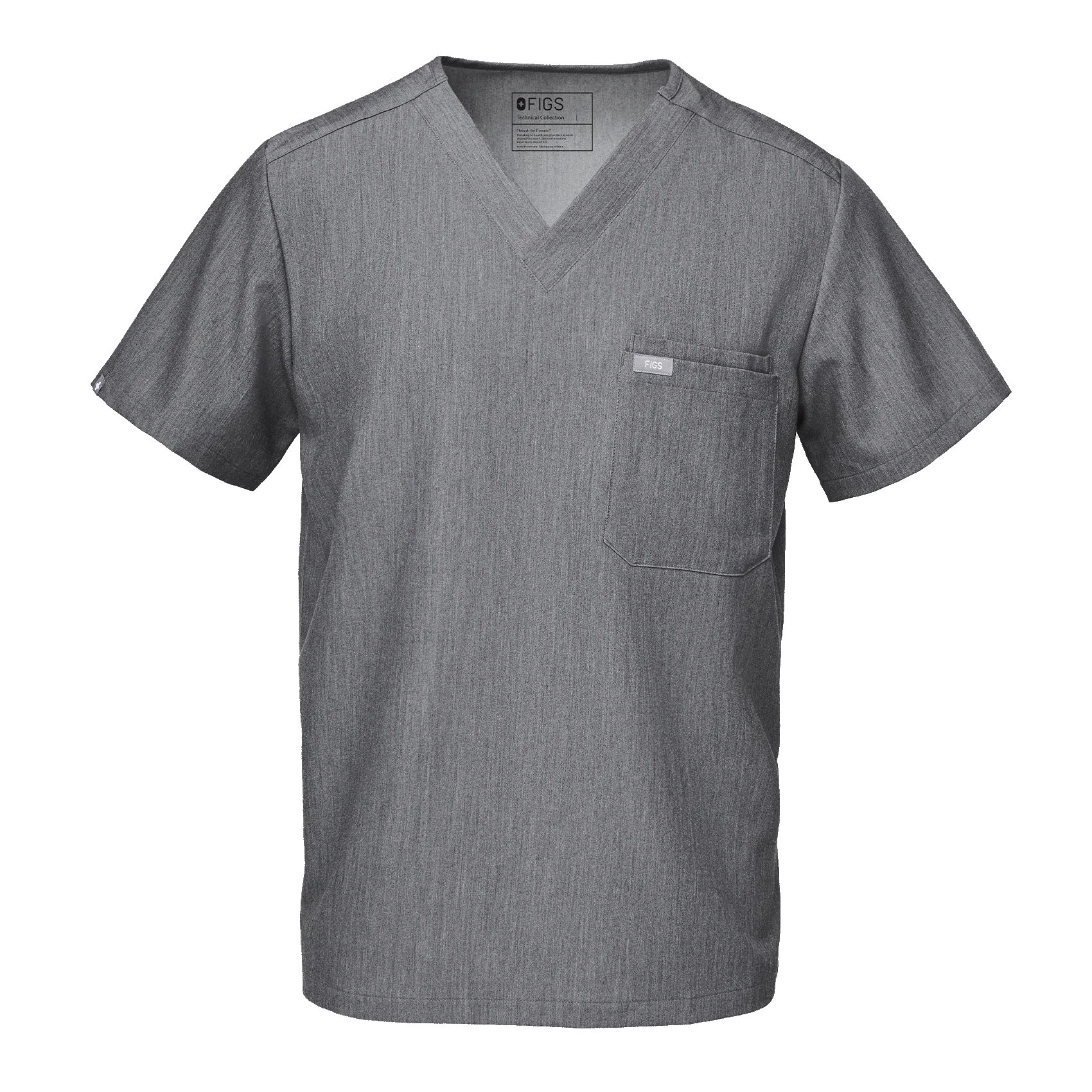 Men's Graphite Leon™ - Three-Pocket Scrub Top - Image 10