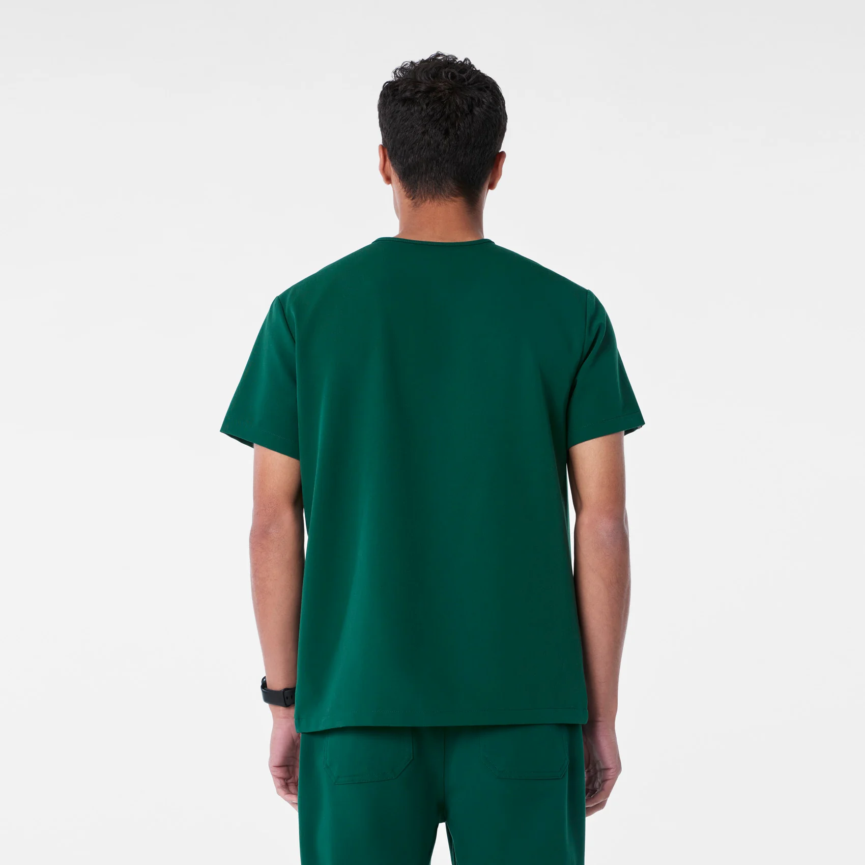 men's Forest Green Leon - Three-Pocket Scrub Top™ - Image 4