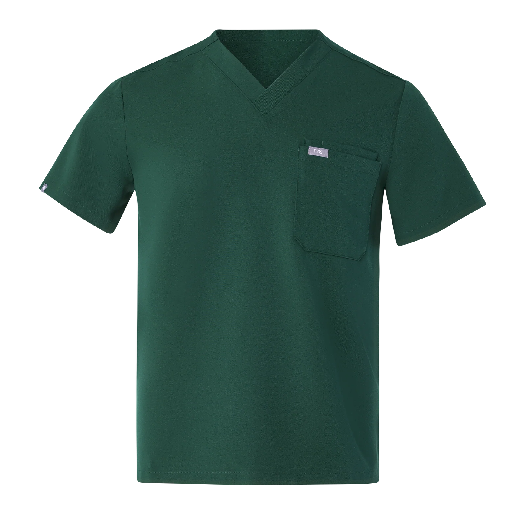 men's Forest Green Leon - Three-Pocket Scrub Top™ - Image 8