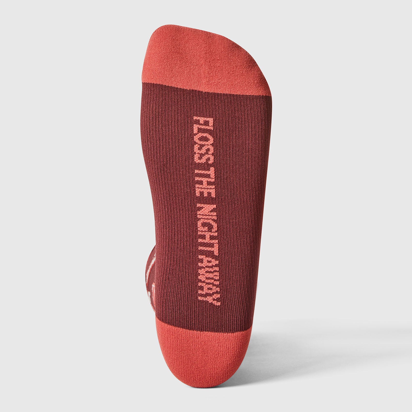 men's Walnut Floss The Night Away - Compression Socks - Image 2