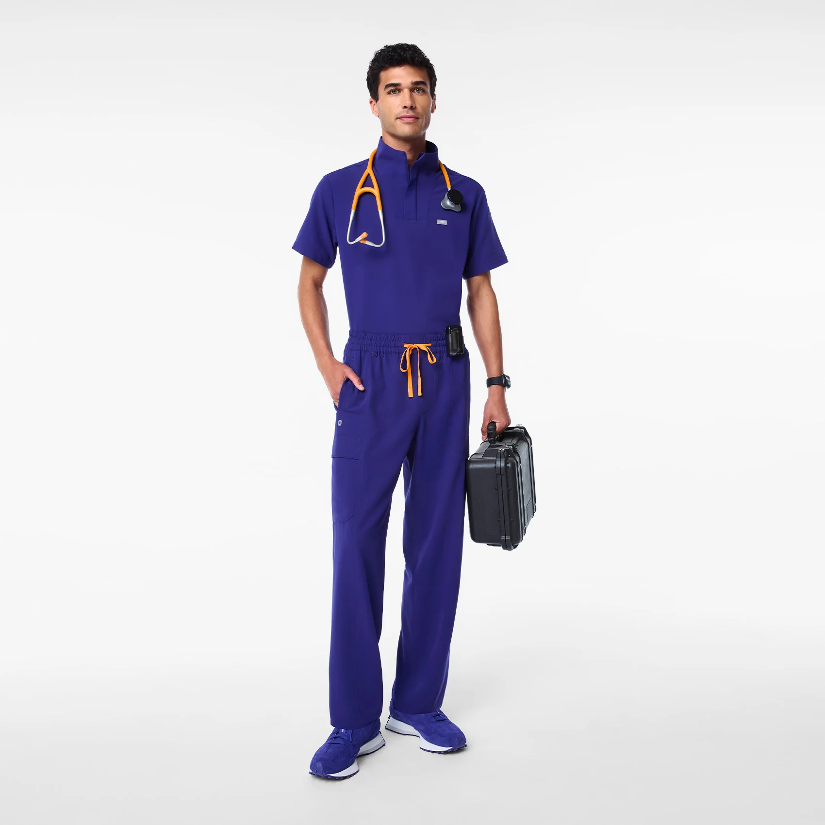 men's Deep Royal Blue Frias - Straight Leg Scrub Pant™ - Image 2