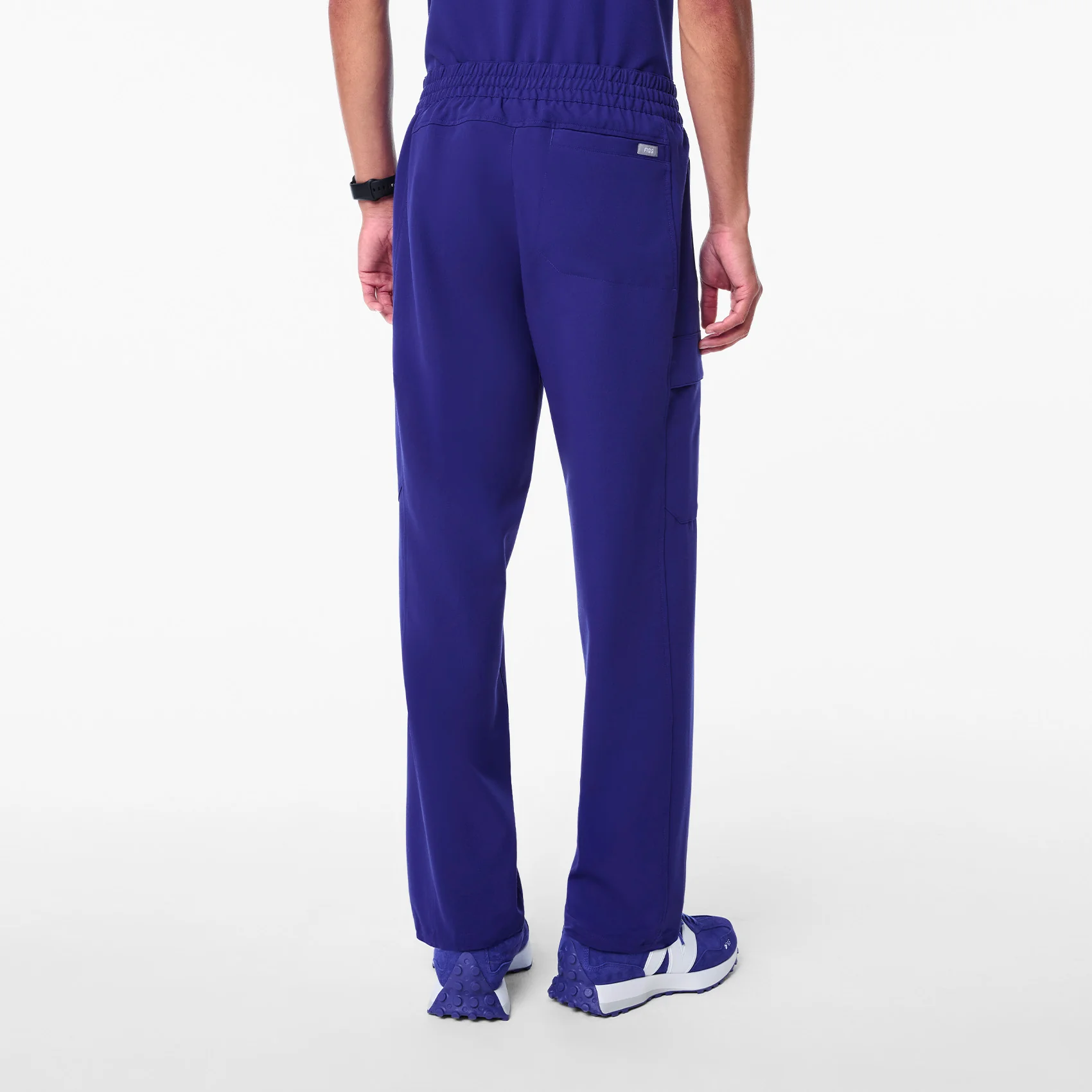 men's Deep Royal Blue Frias - Straight Leg Scrub Pant™ - Image 4