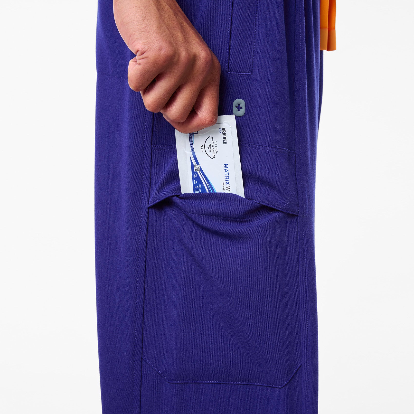 men's Deep Royal Blue Frias - Straight Leg Scrub Pant™ - Image 7