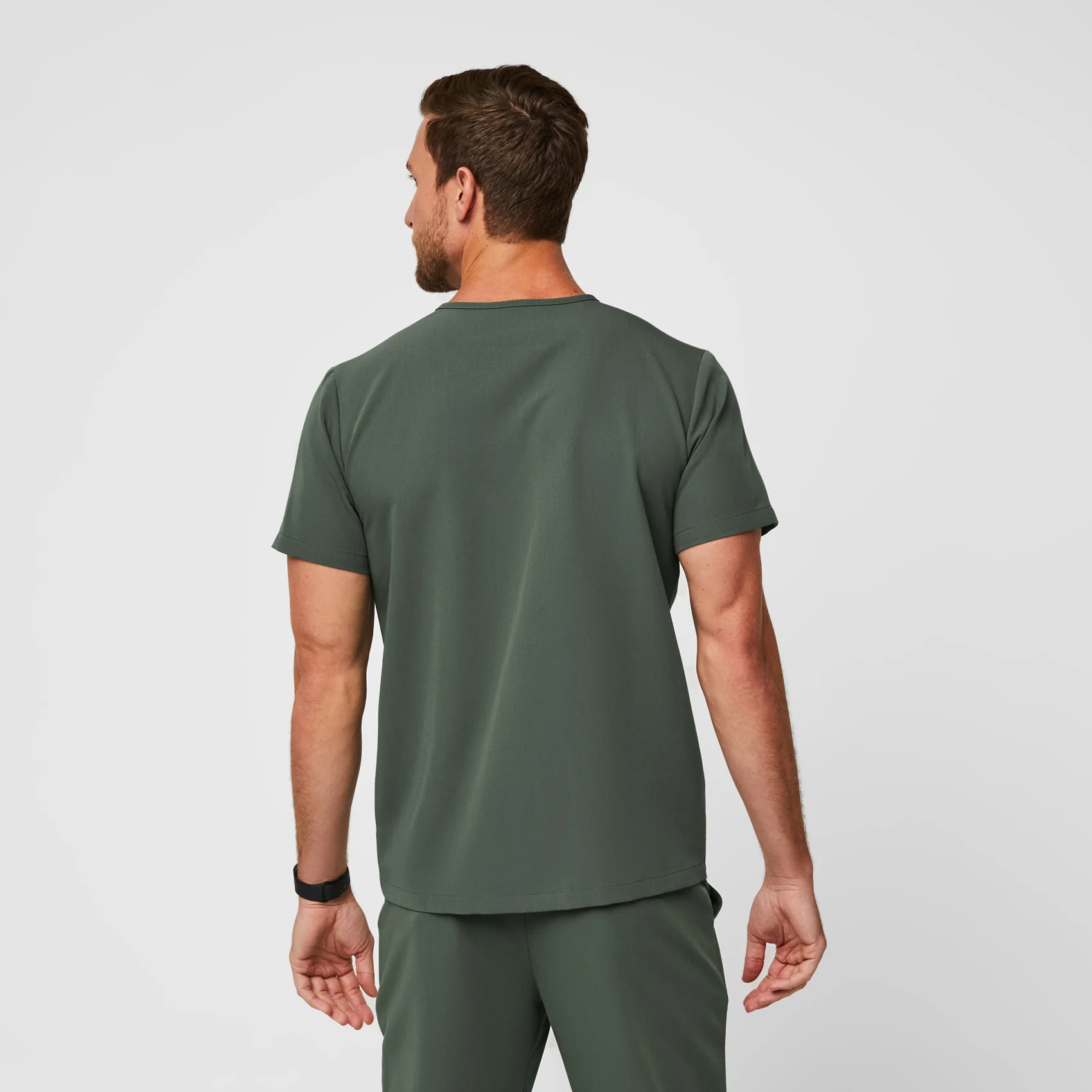 men's Moss Leon™- Three-Pocket Scrub Top (3XL - 6XL) - Image 4
