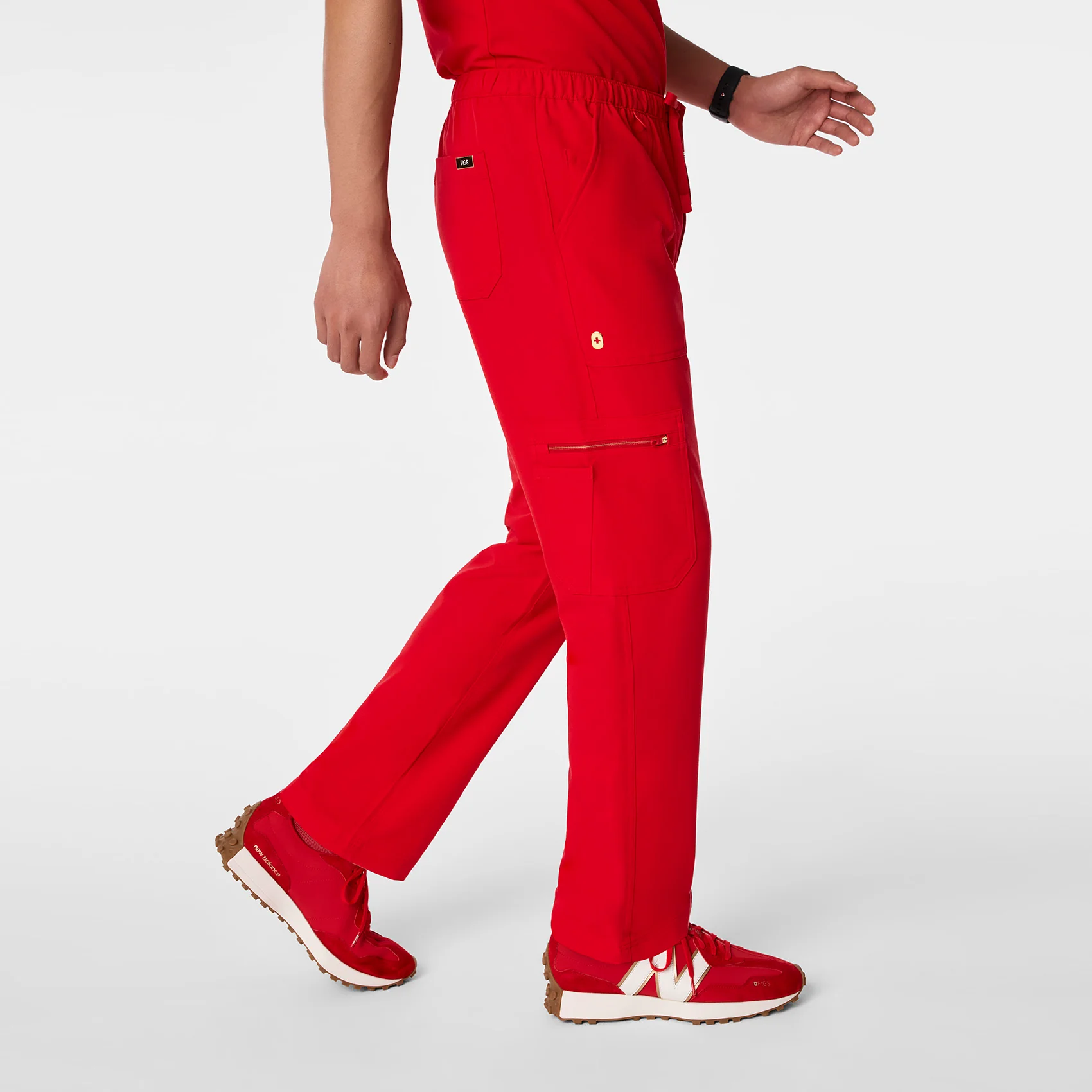 men's Lunar New Year Pop Red Cairo - Short Cargo Scrub Pant™ - Image 3