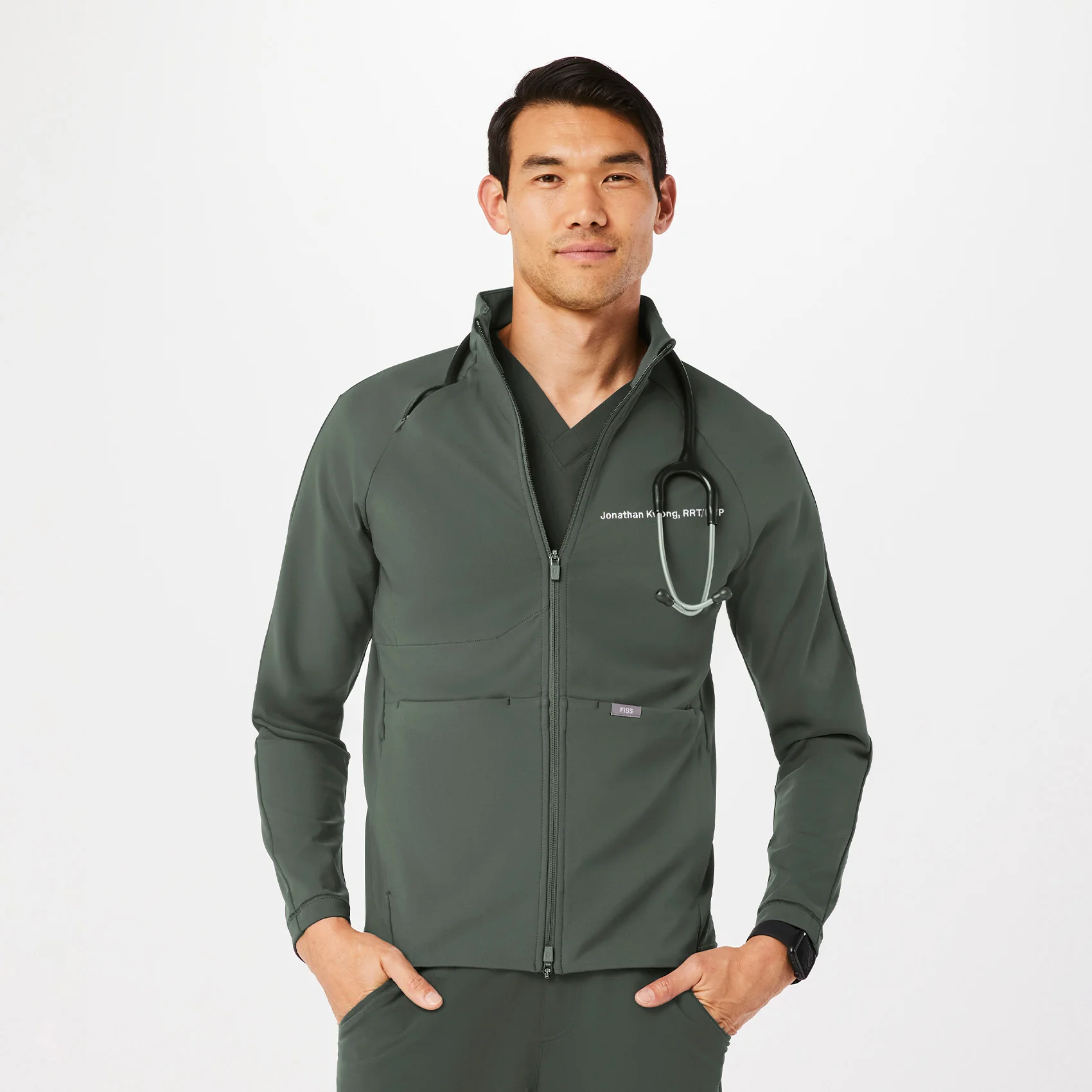 men's Moss On-Shift ContourKnit Jacket