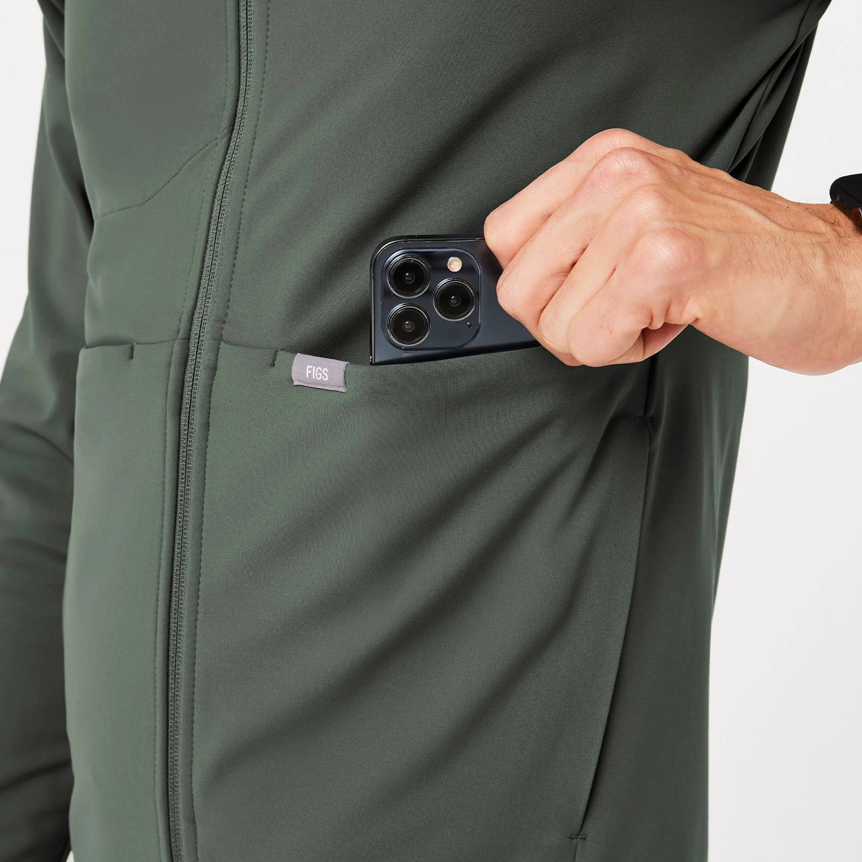 men's Moss On-Shift ContourKnit Jacket - Image 6