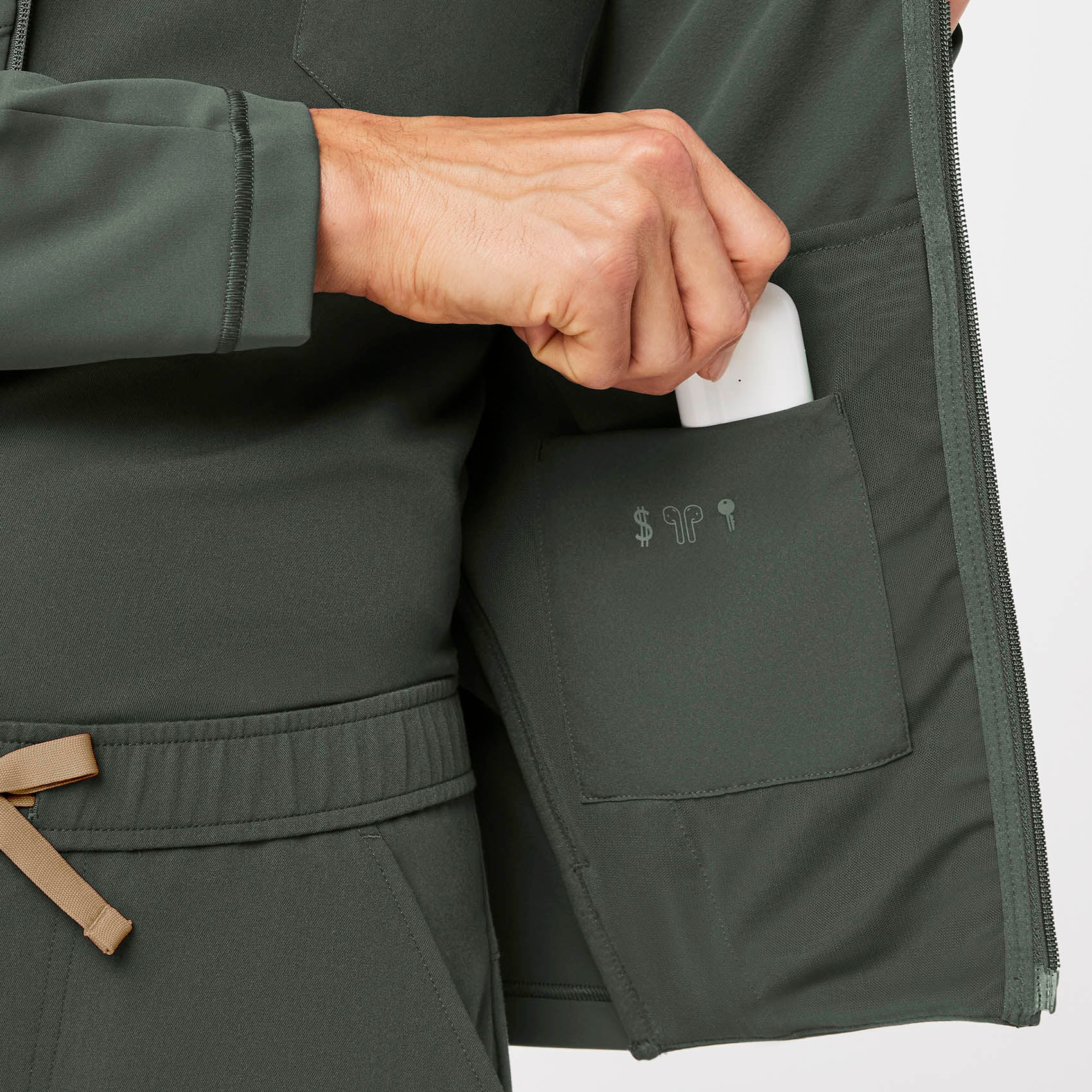 men's Moss On-Shift ContourKnit Jacket - Image 9