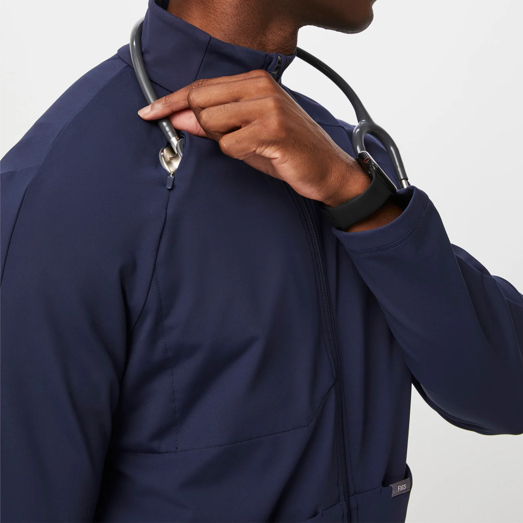 men's Navy On-Shift ContourKnit Jacket™ - Image 3