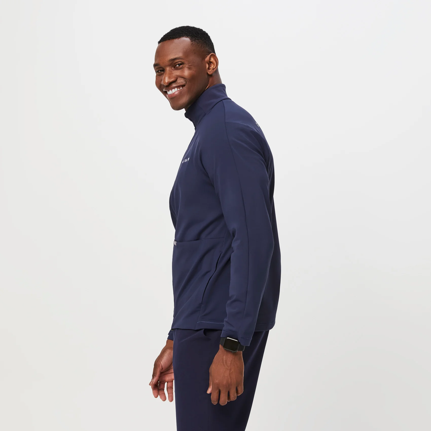 men's Navy On-Shift ContourKnit Jacket™ - Image 4