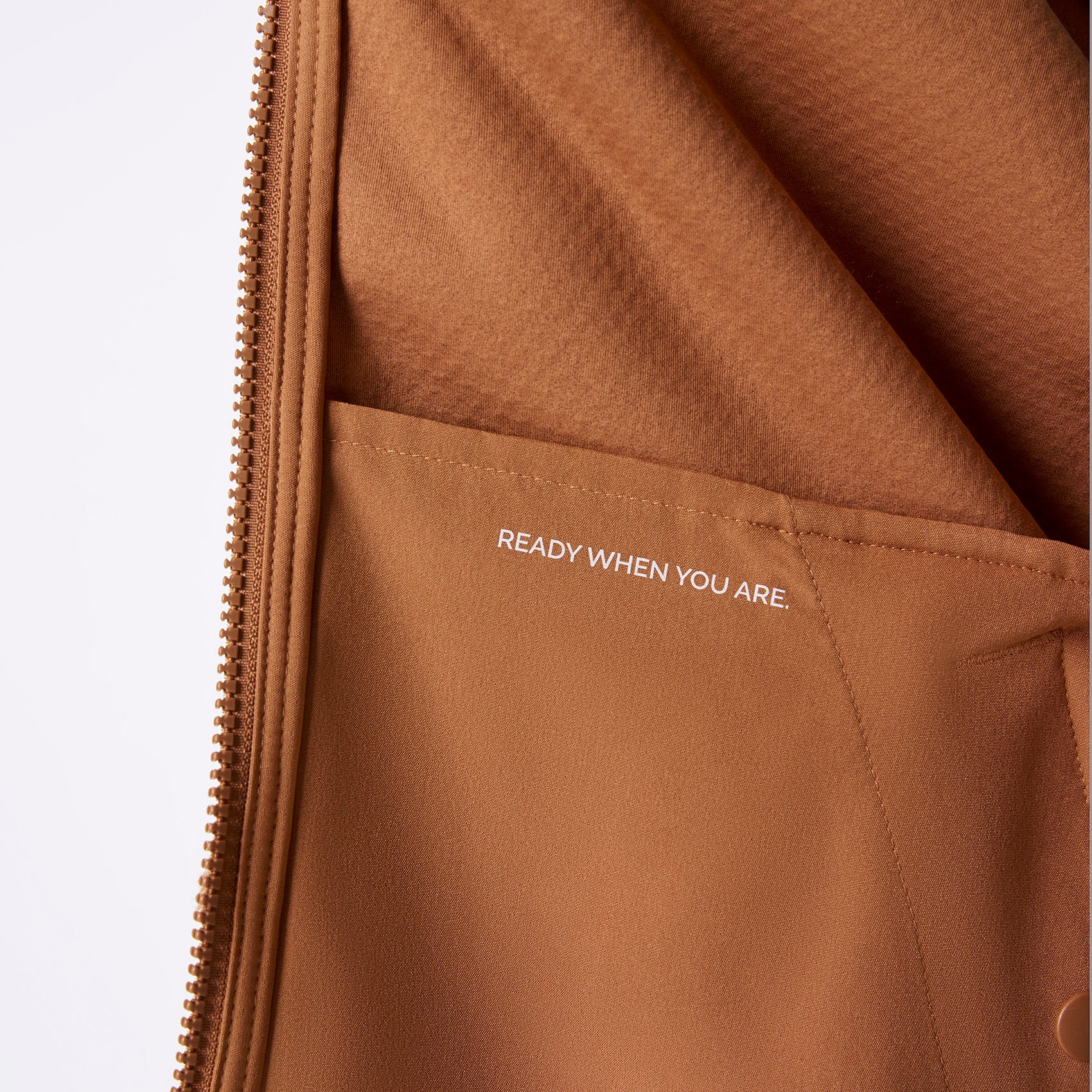 men's Mocha On Shift High Pile - Bomber Jacket™ - Image 10