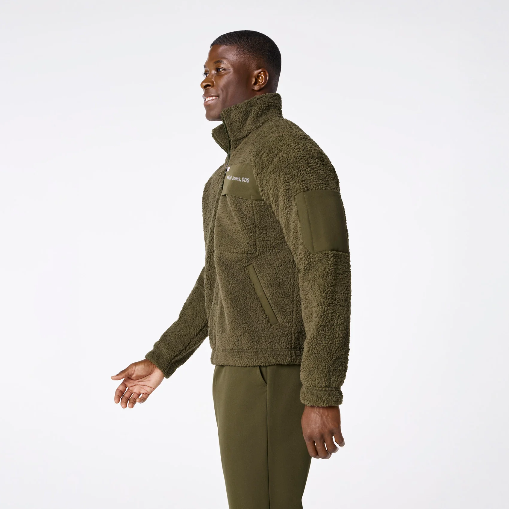 men's Spruce On Shift High Pile - Bomber Jacket™ - Image 3