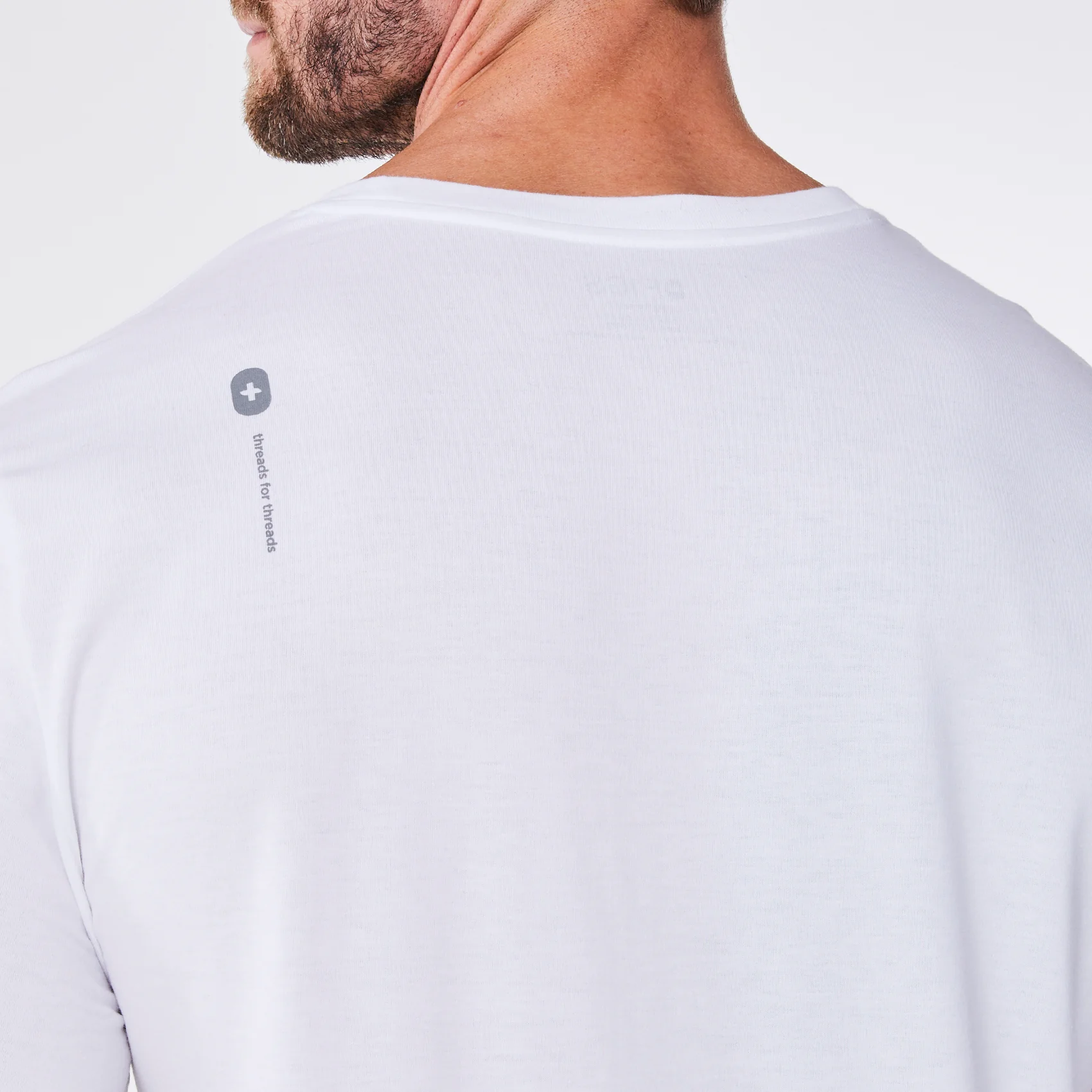 men's White Pharmacist Supersoft - Shortsleeve Underscrub - Image 6
