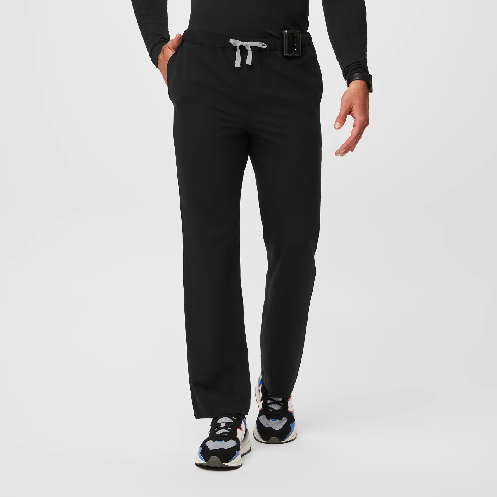 men's Black Pisco™- Short Basic Scrub Pants (3XL - 6XL)