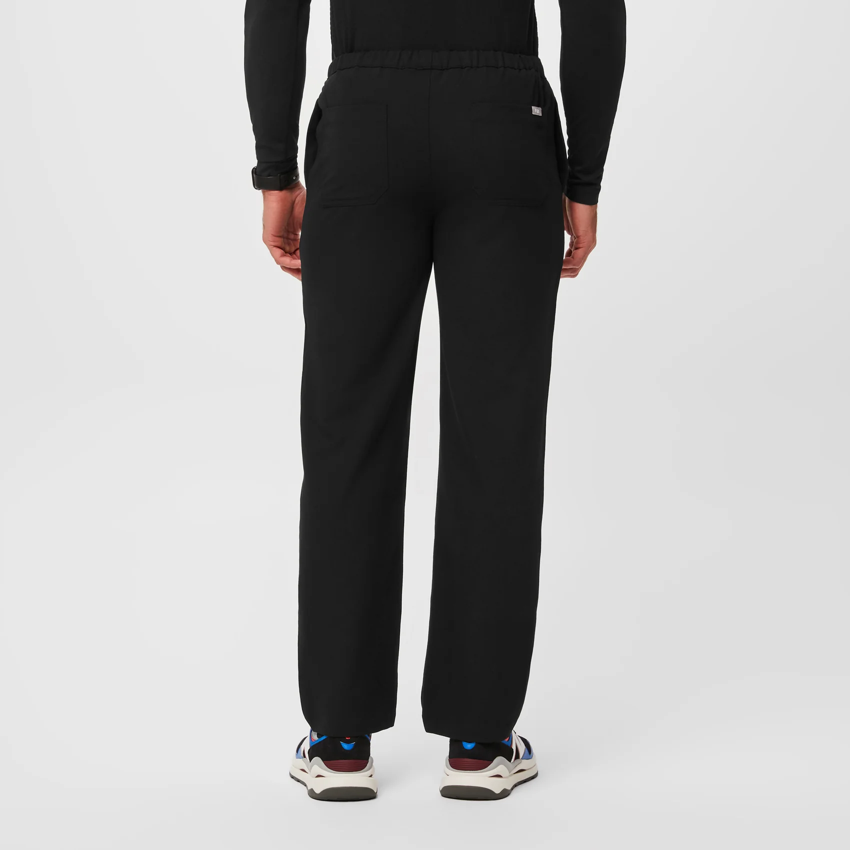 men's Black Pisco™- Short Basic Scrub Pants (3XL - 6XL) - Image 4