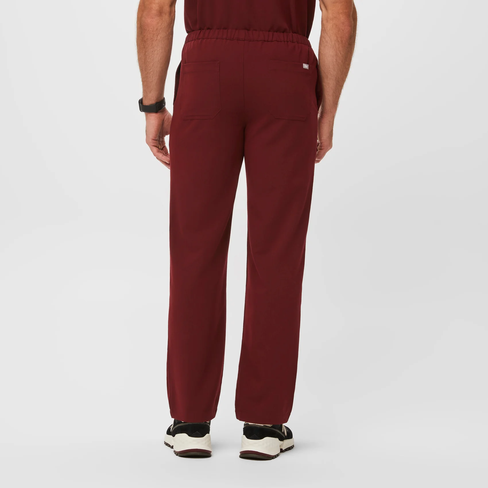 Men's Burgundy Pisco™ - Tall Basic Scrub Pants - Image 4