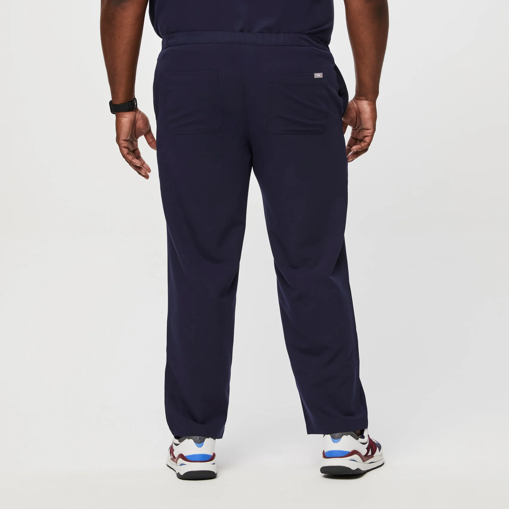 men's Navy Pisco™ - Tall Basic Scrub Pants (3XL - 6XL) - Image 4