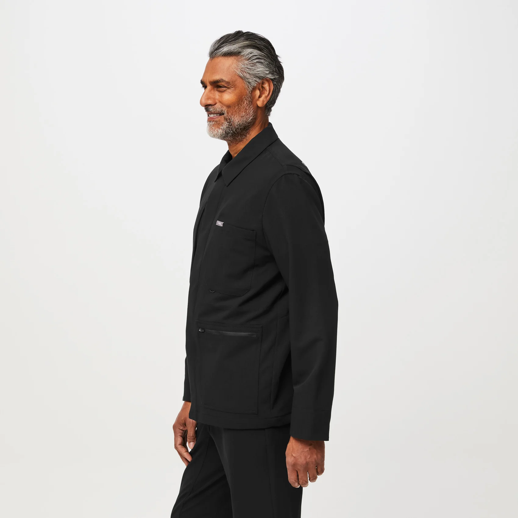 men's Black Reed - Scrub Jacket - Image 3