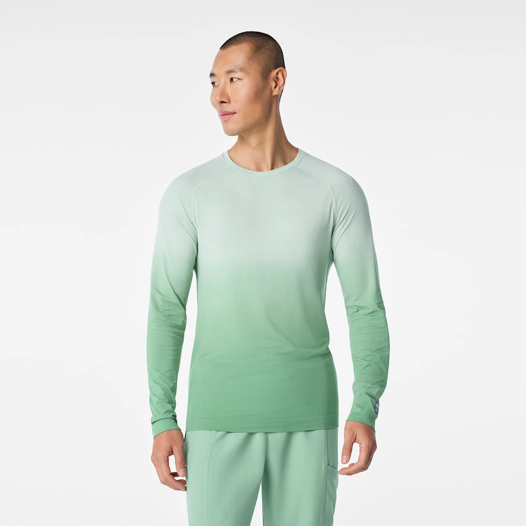men's Ombre Jade STAR WARS™ | FIGS Makato Seamless - Longsleeve Underscrub