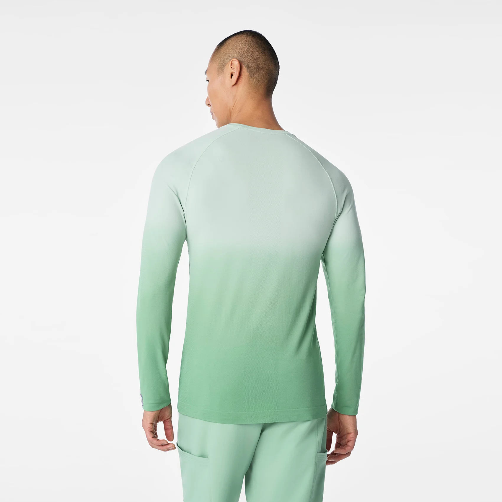 men's Ombre Jade STAR WARS™ | FIGS Makato Seamless - Longsleeve Underscrub - Image 5