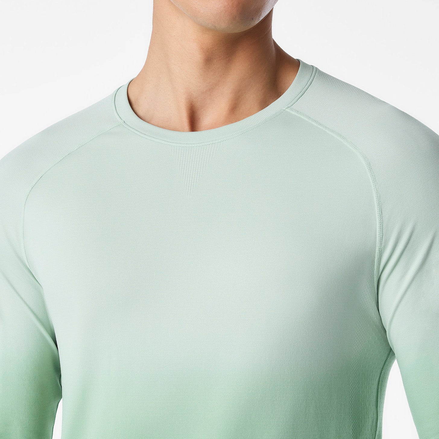 men's Ombre Jade STAR WARS™ | FIGS Makato Seamless - Longsleeve Underscrub - Image 6