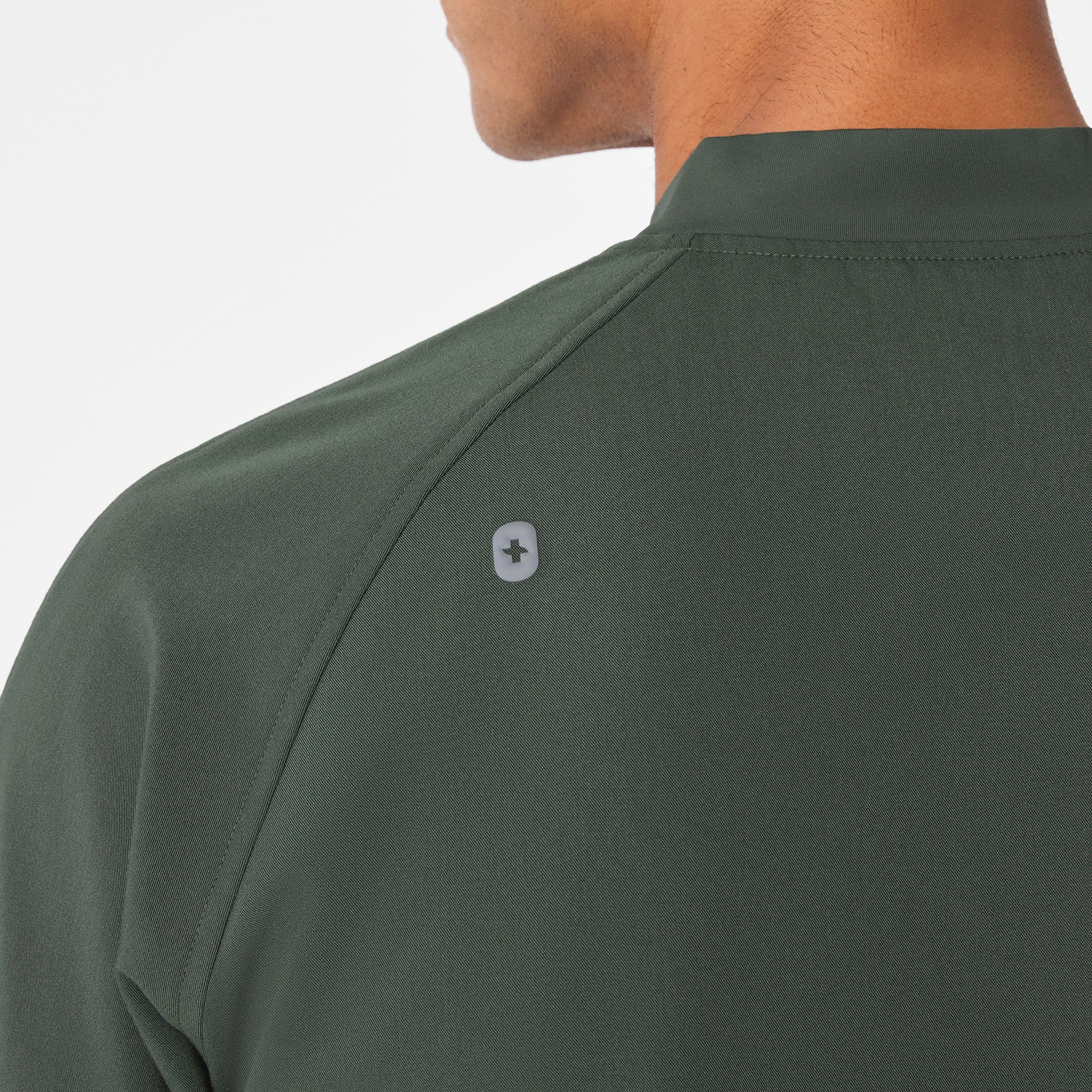 men's Moss Stratton Henley - Shortsleeve Scrub Top - Image 6
