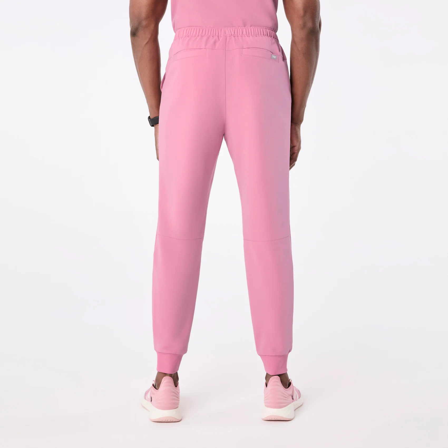 men's Chalk Pink Tansen - Short Jogger Scrub Pant™ - Image 4