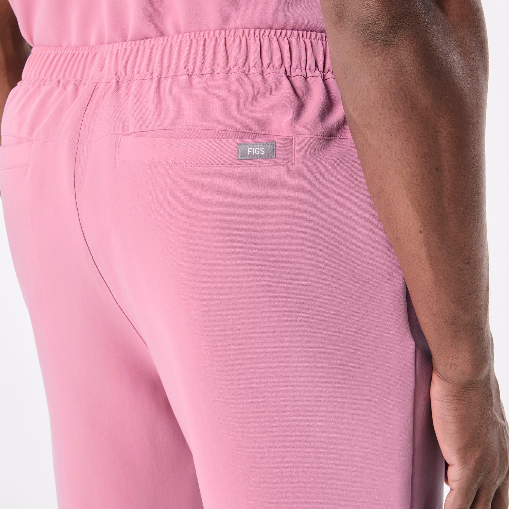 men's Chalk Pink Tansen - Short Jogger Scrub Pant™ - Image 5