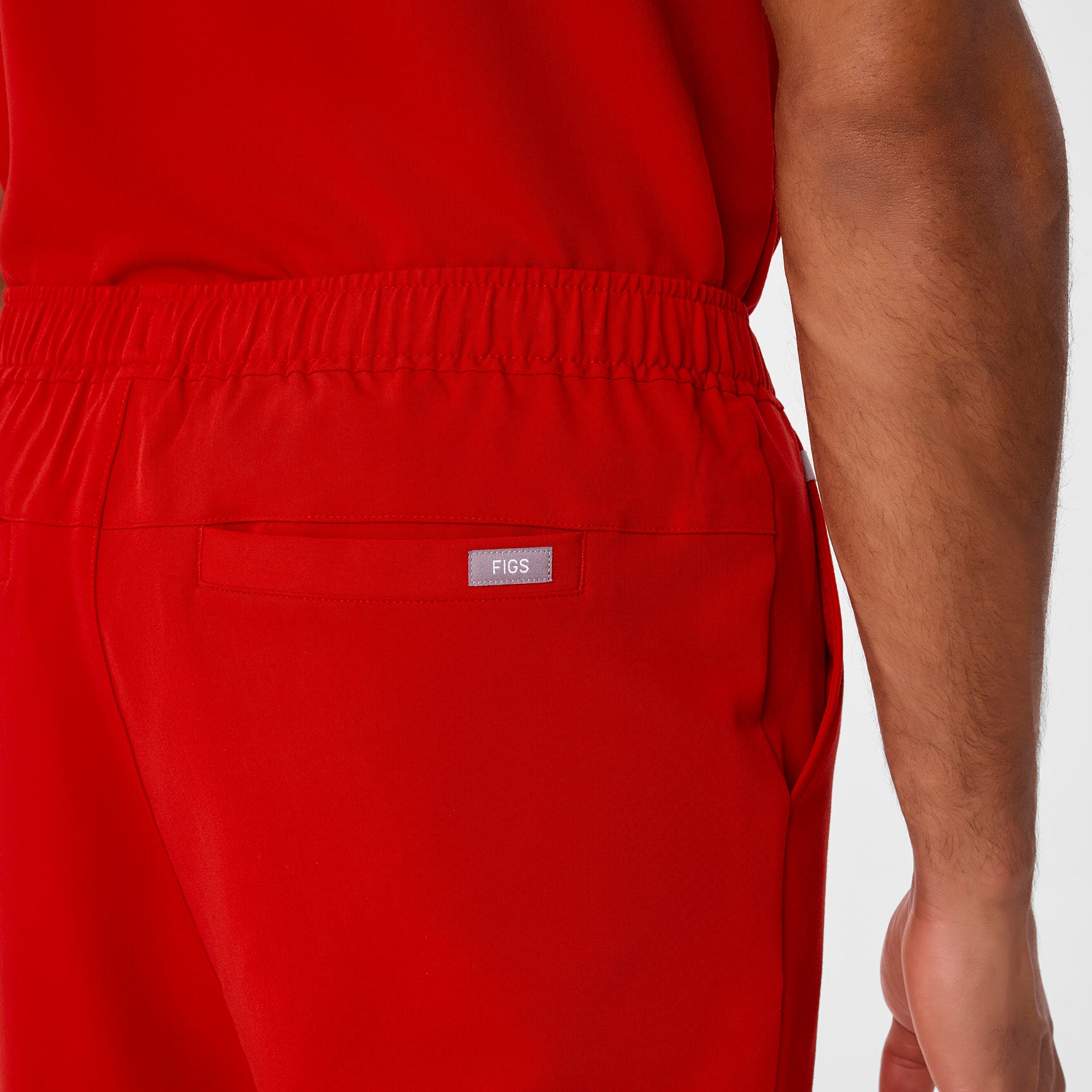 men's Winning Red Tansen - Short Jogger Scrub Pant™ - Image 5