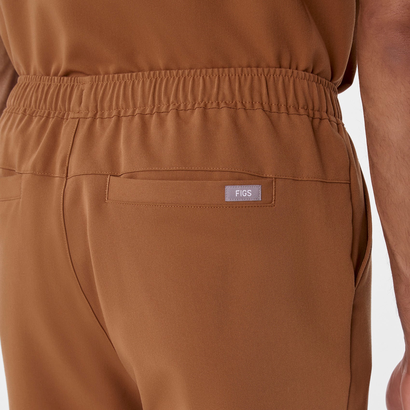 men's Mocha Tansen - Short Jogger Scrub Pant™ - Image 5