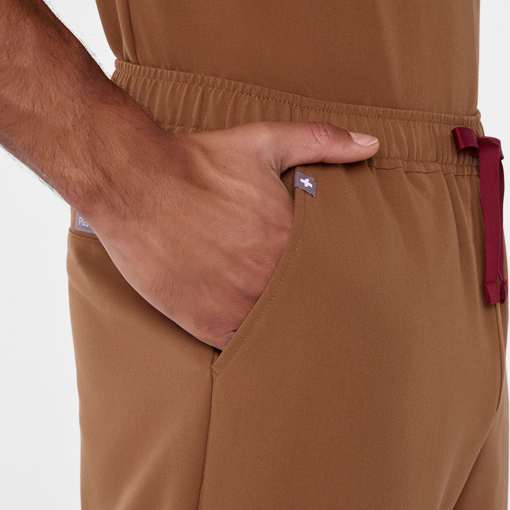men's Mocha Tansen - Short Jogger Scrub Pant™ - Image 7